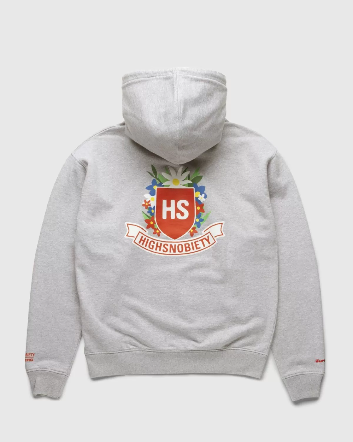 Männer Highsnobiety Gatezero Crest Hoodie Grau