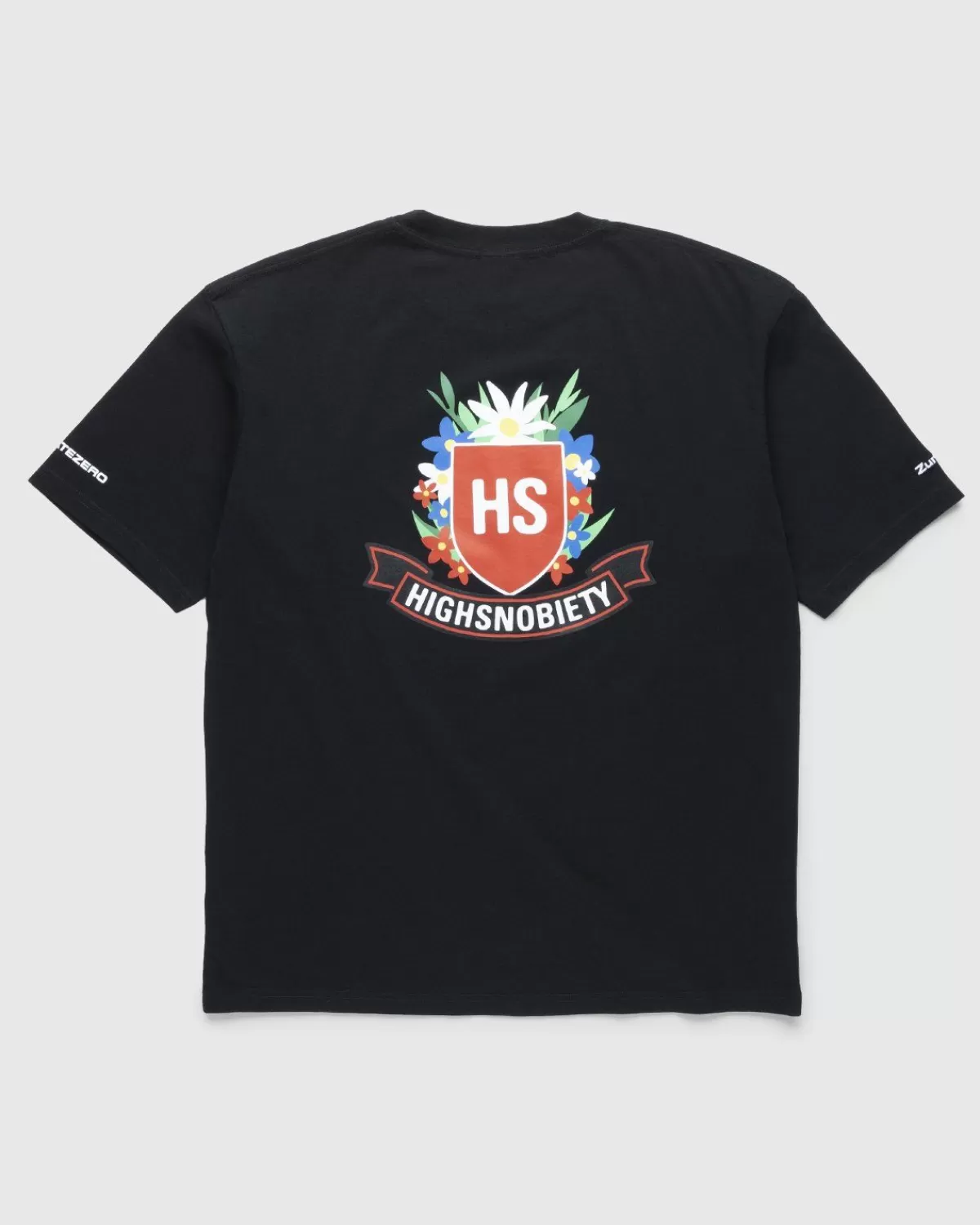 Männer Highsnobiety Gatezero Crest T-Shirt Schwarz