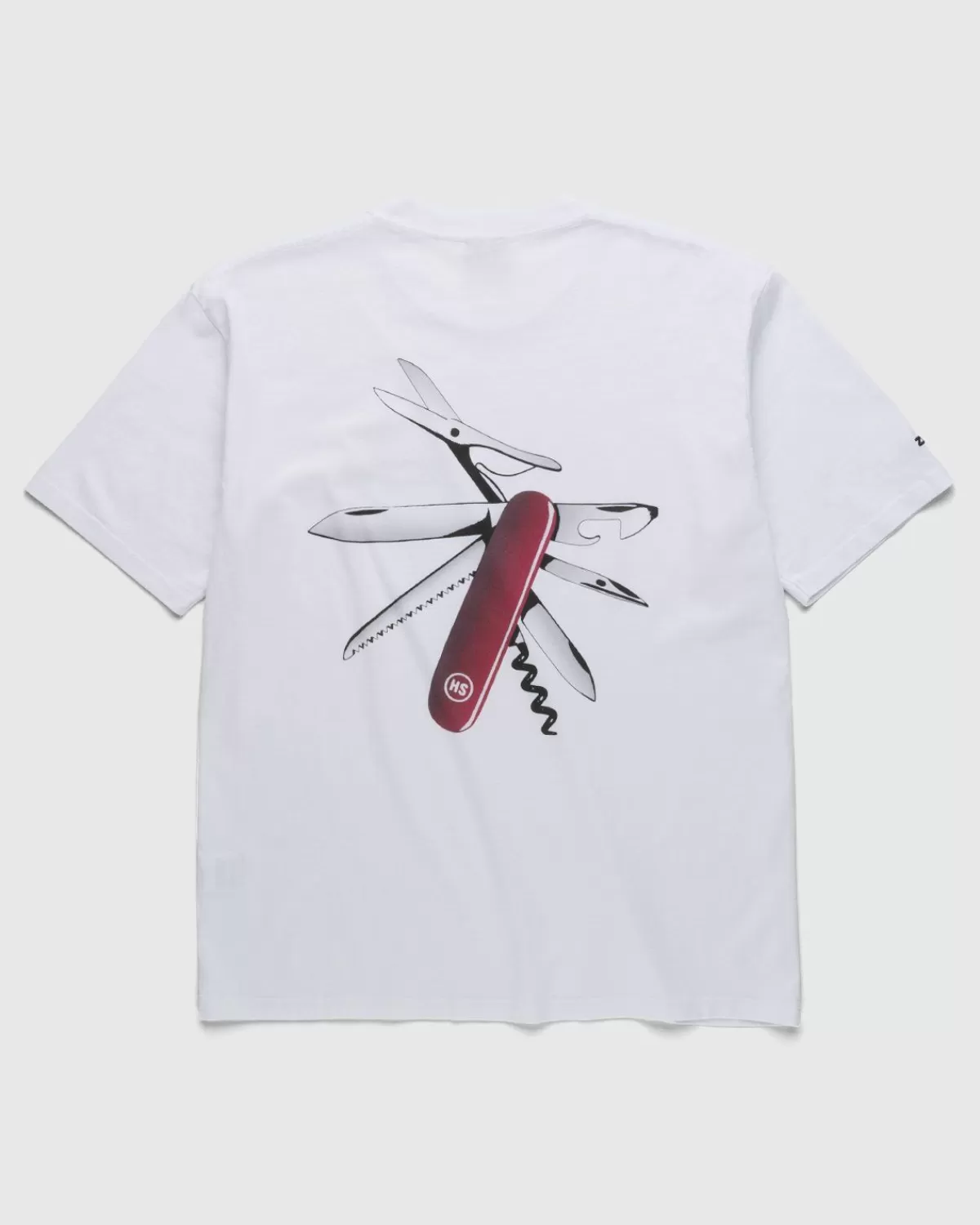 Männer Highsnobiety Gatezero Swiss Knife T-Shirt Weis