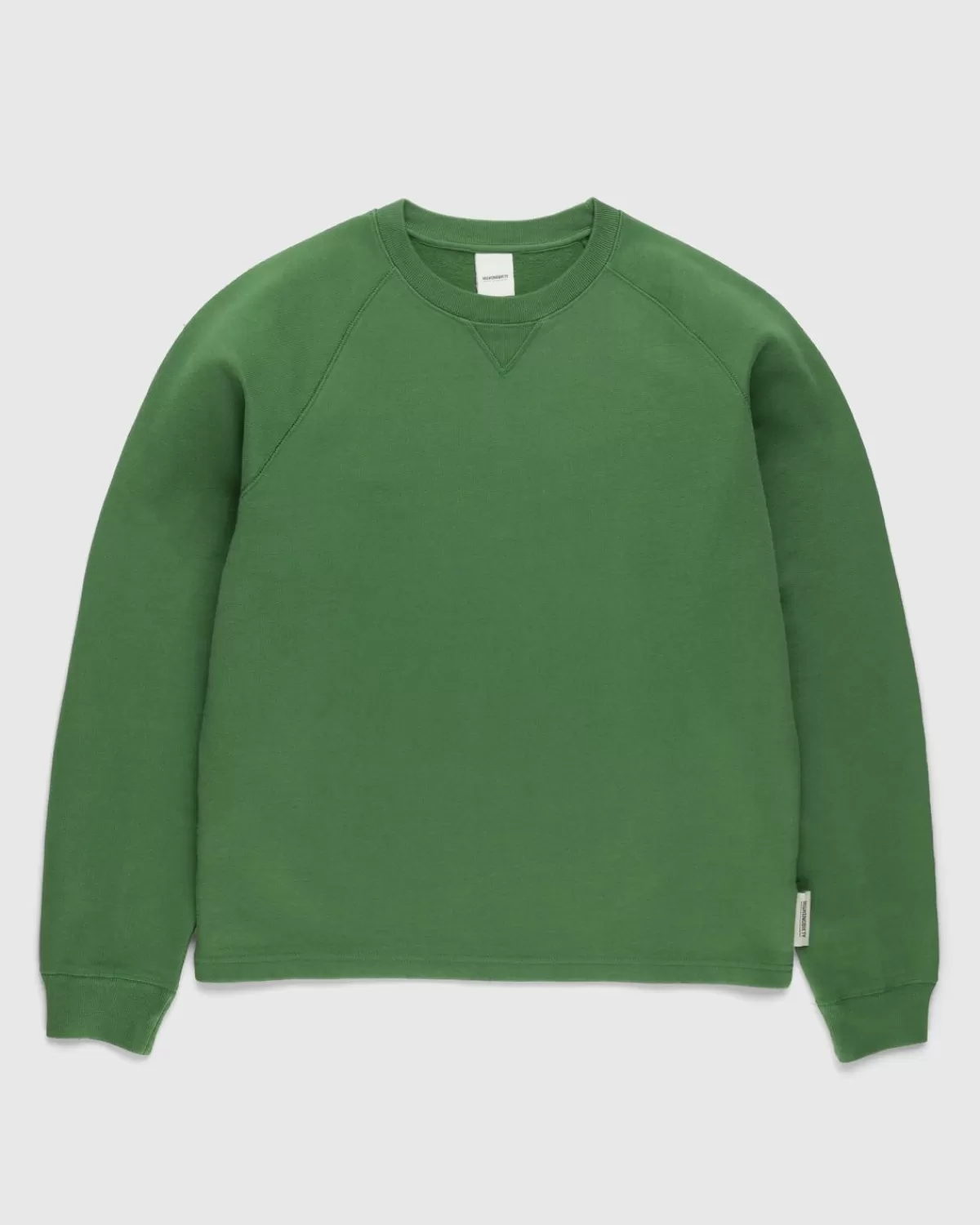 Männer Highsnobiety Heavy Fleece Crew Dunkelgrun