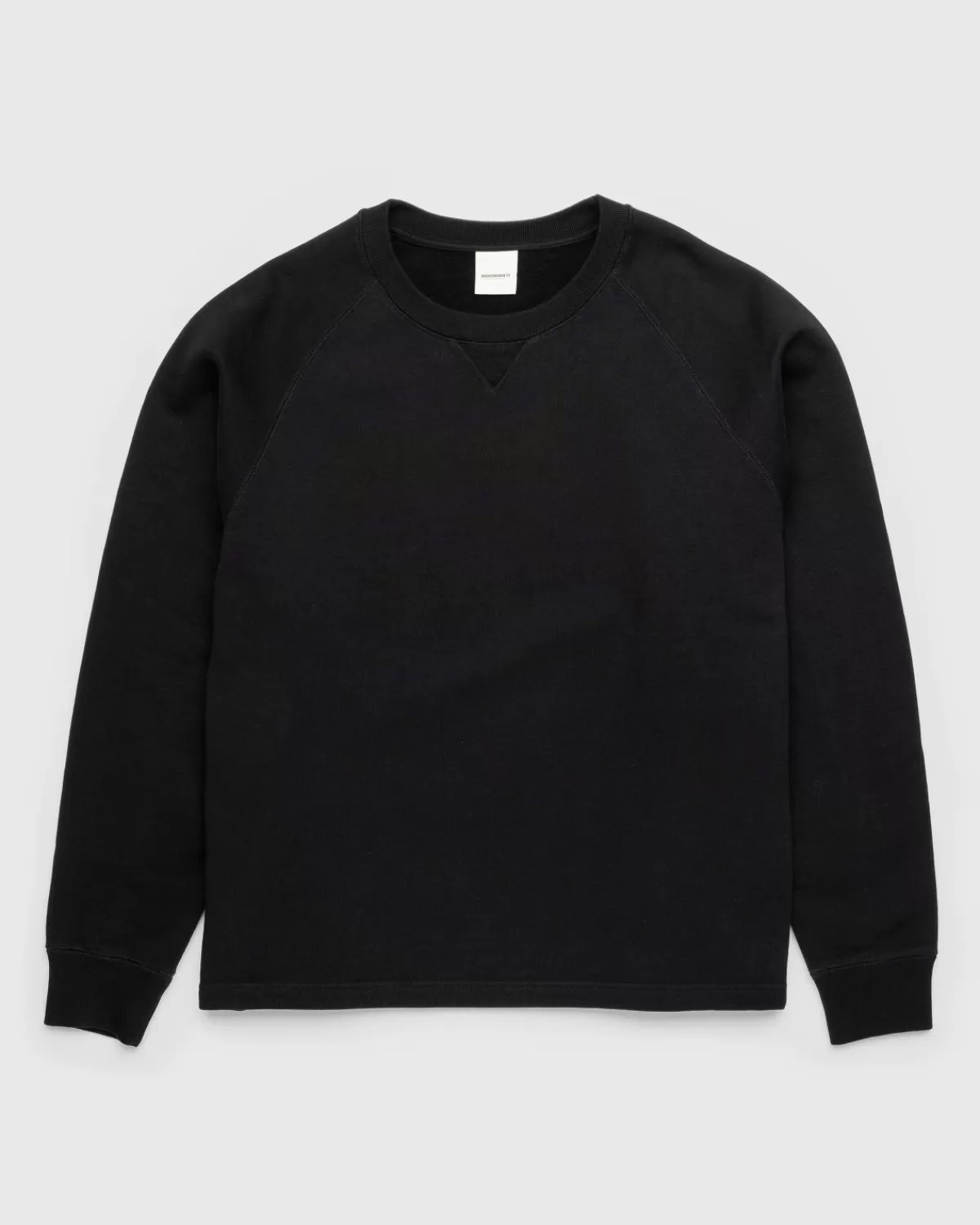 Männer Highsnobiety Heavy Fleece Crew Schwarz