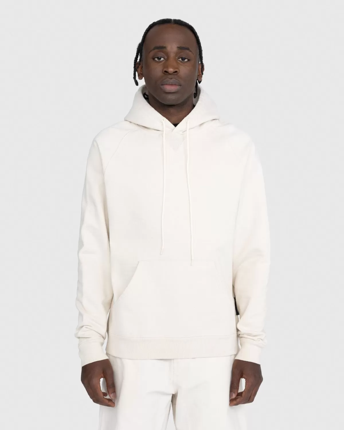 Männer Highsnobiety Heavy Fleece Hoodie Elfenbein