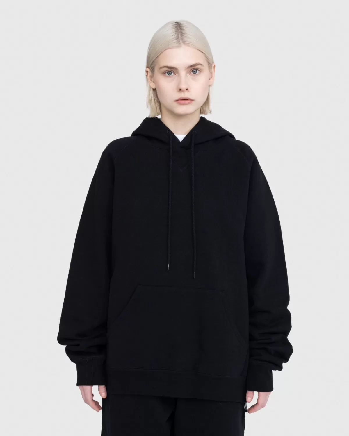 Männer Highsnobiety Heavy Fleece Hoodie Schwarz