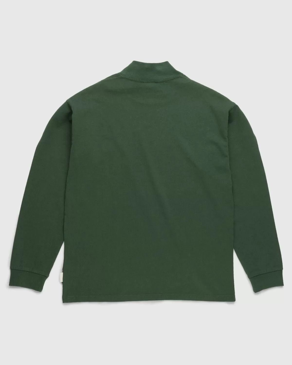 Männer Highsnobiety Heavy Logo Staples Mock Neck Campus Green