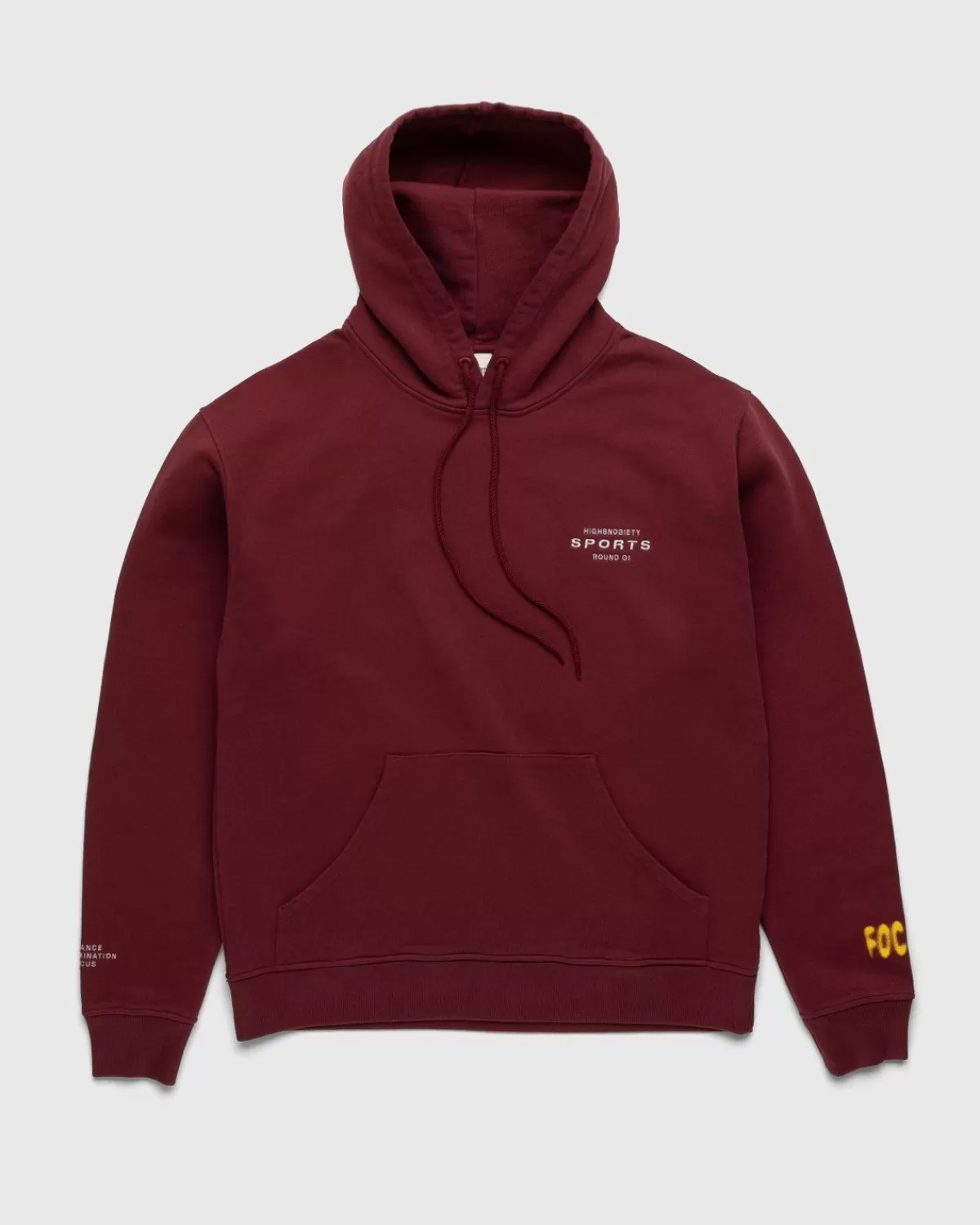 Männer Highsnobiety Hs Sports Focus Hoodie Bordeaux