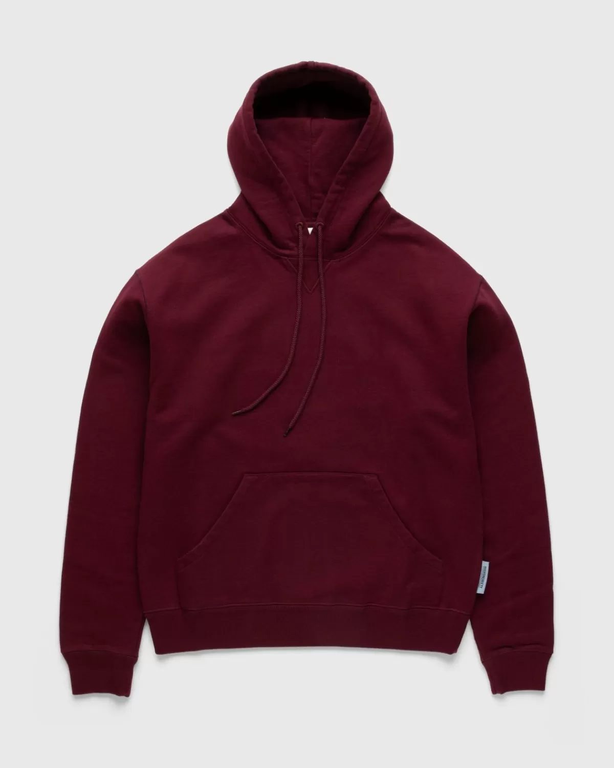 Männer Highsnobiety Klassischer Fleece-Hoodie Bordeaux