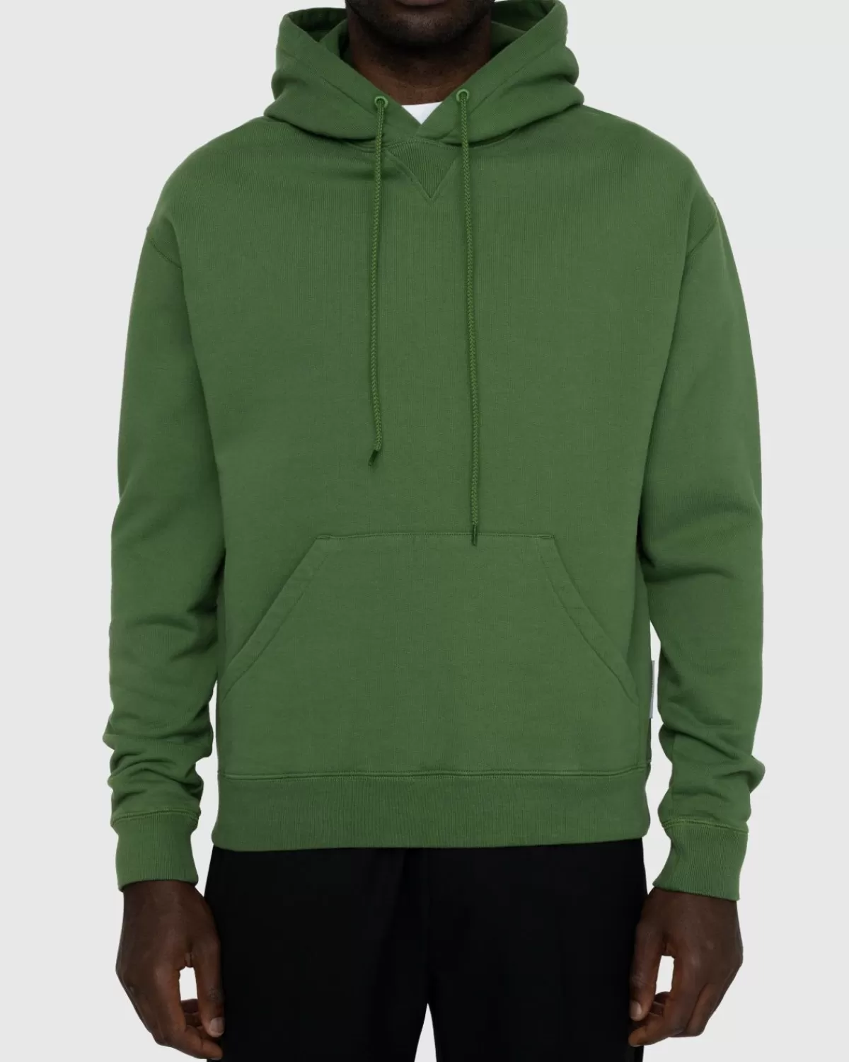 Männer Highsnobiety Klassischer Fleece-Hoodie Olive