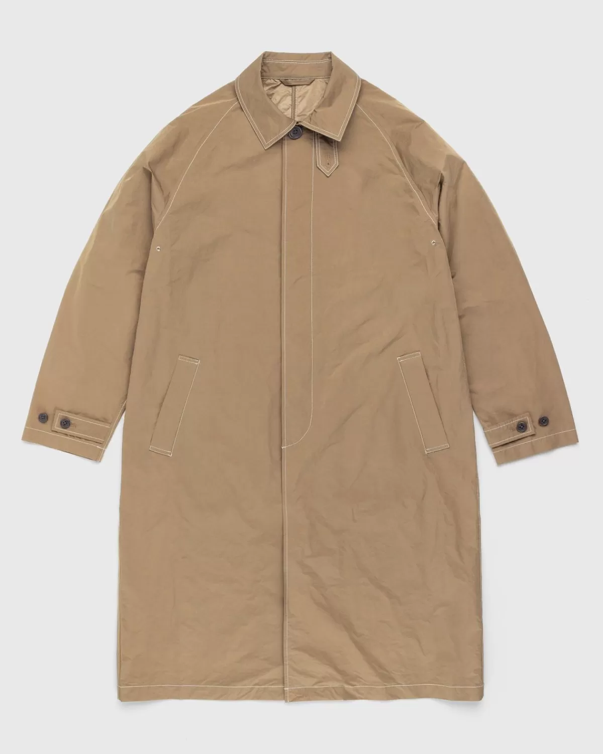 Kontrast-Mac-Jacke Beige>Highsnobiety Cheap