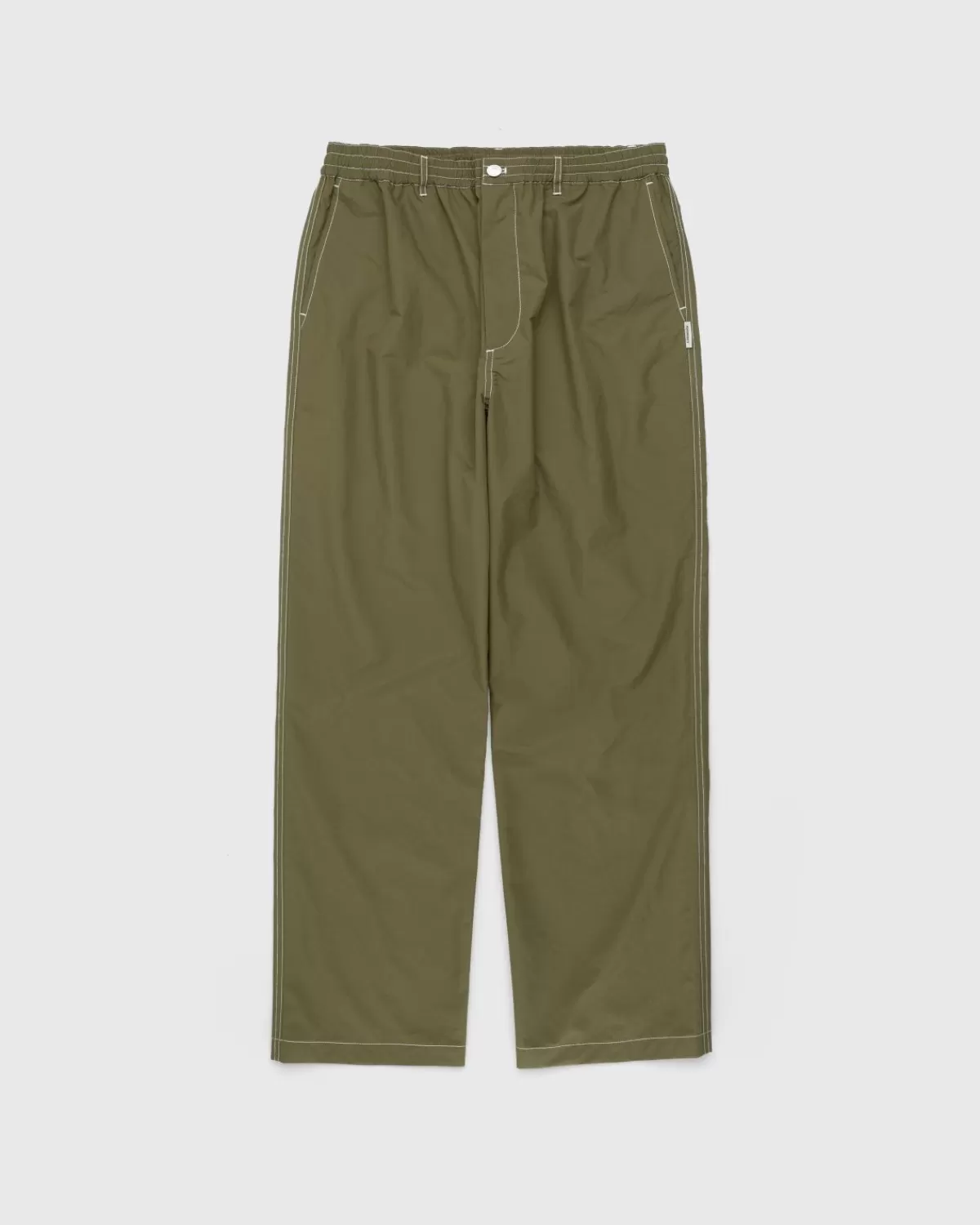 Kontraststichhose Khaki>Highsnobiety Clearance