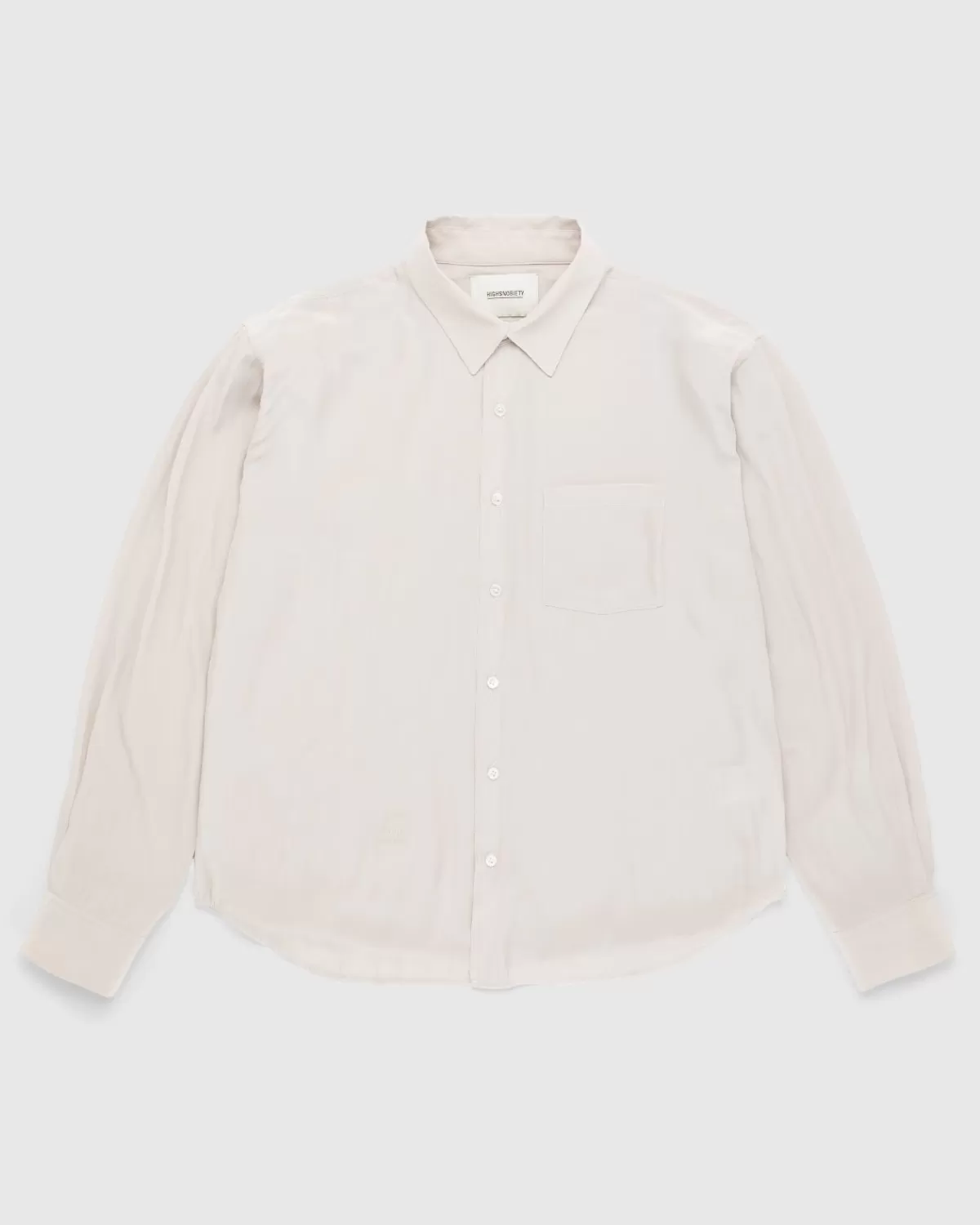 Leichtes Langarmshirt Beige>Highsnobiety Online