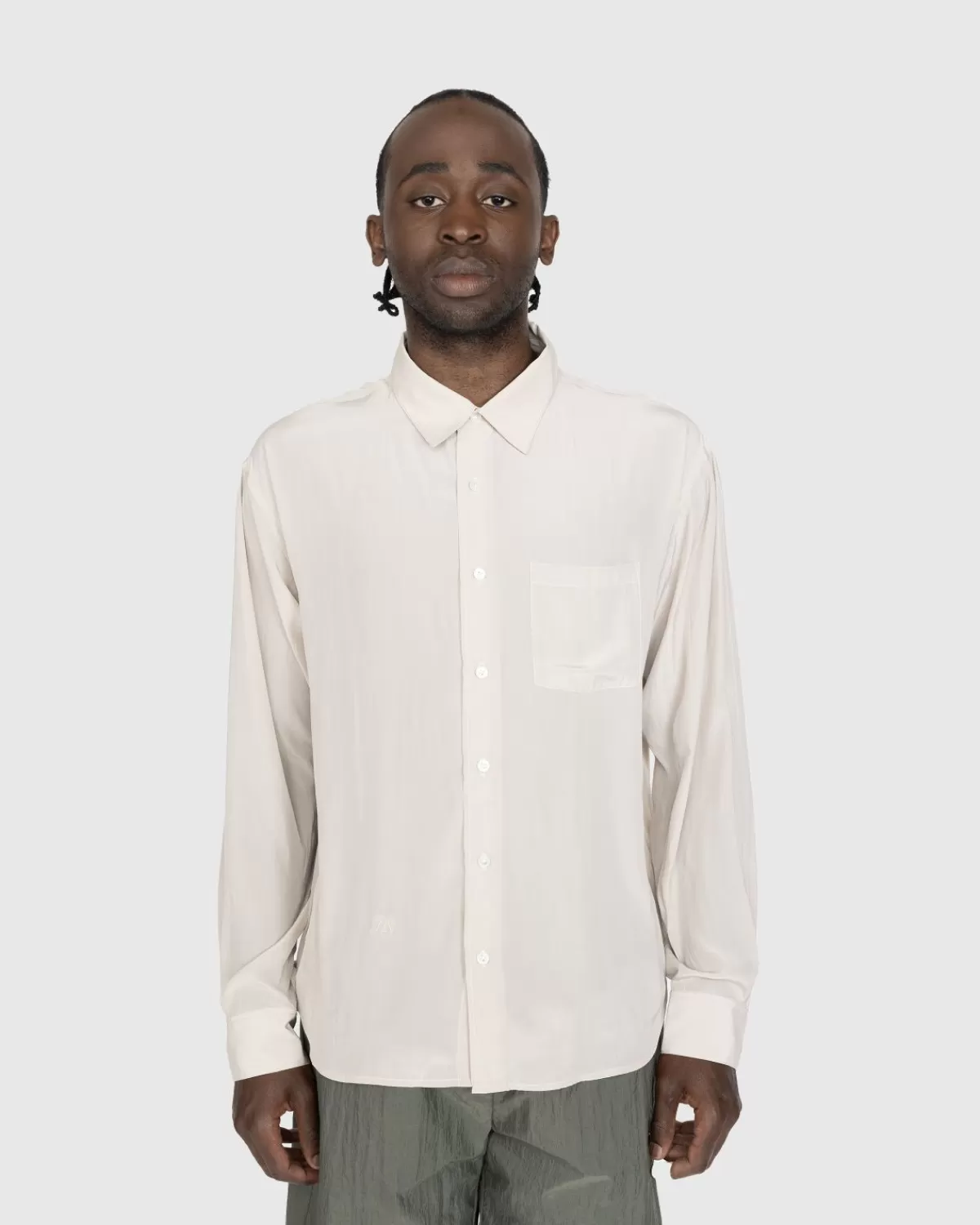 Leichtes Langarmshirt Beige>Highsnobiety Online