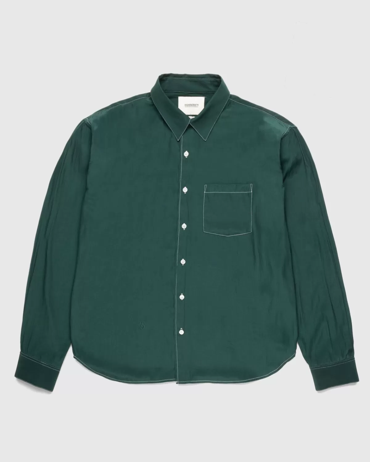 Leichtes Langarmshirt Dunkelgrun>Highsnobiety Online