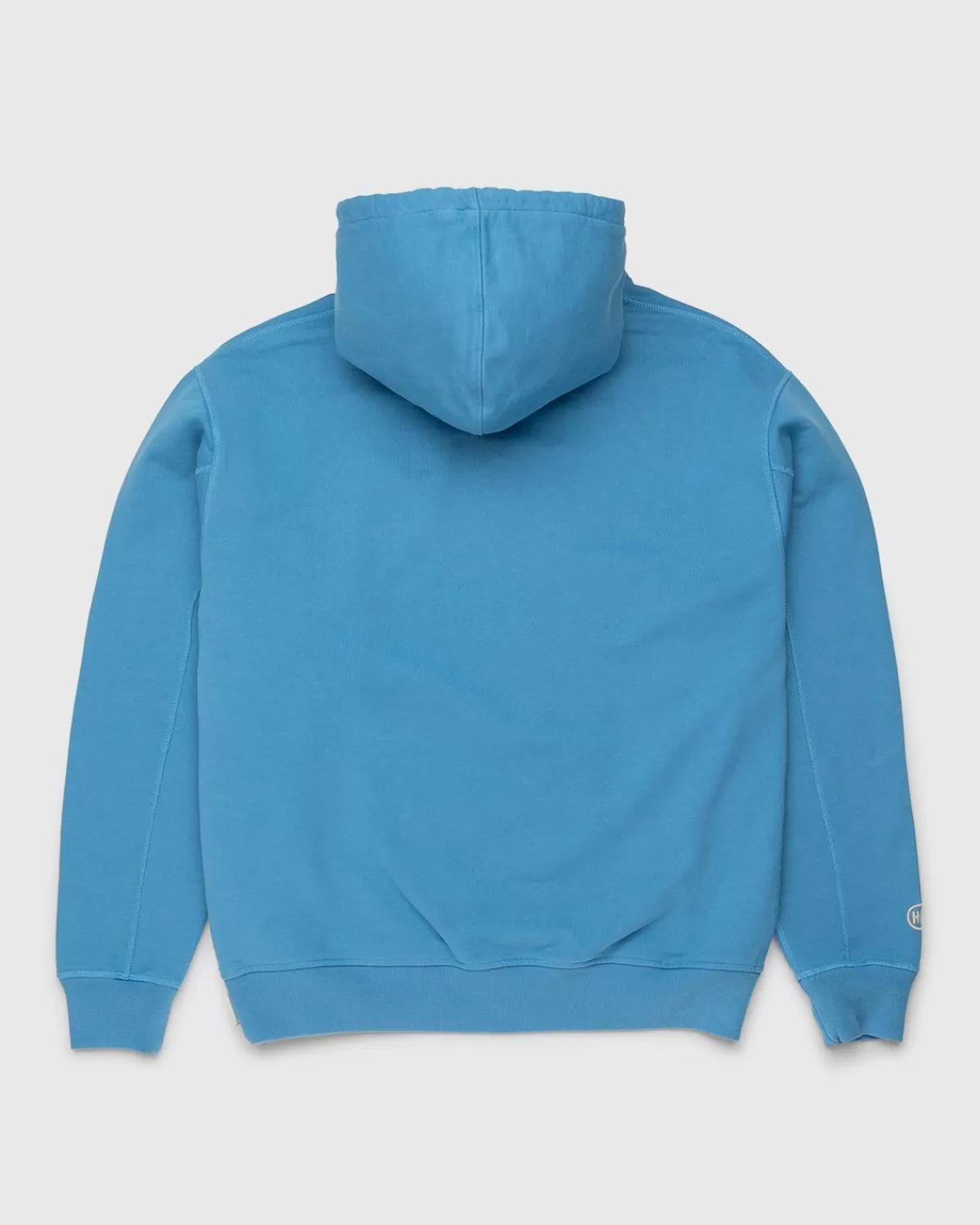 Männer Highsnobiety Logo Hoodie Blau