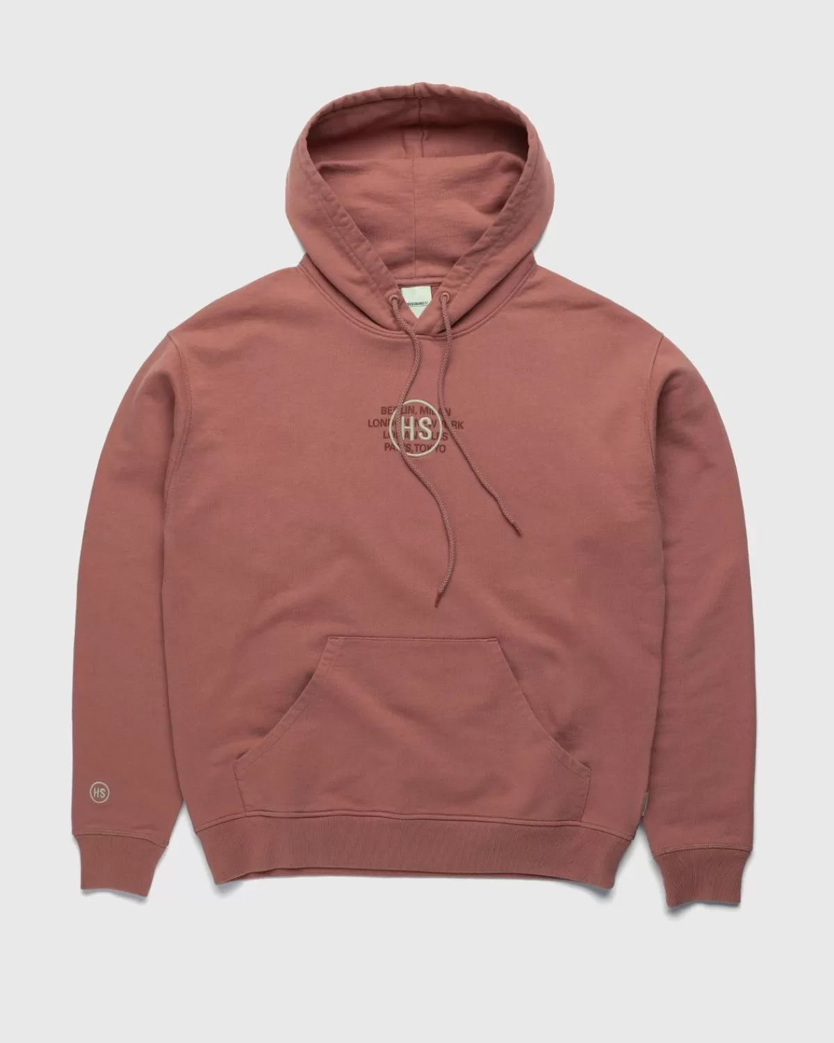 Männer Highsnobiety Logo Hoodie Mauve