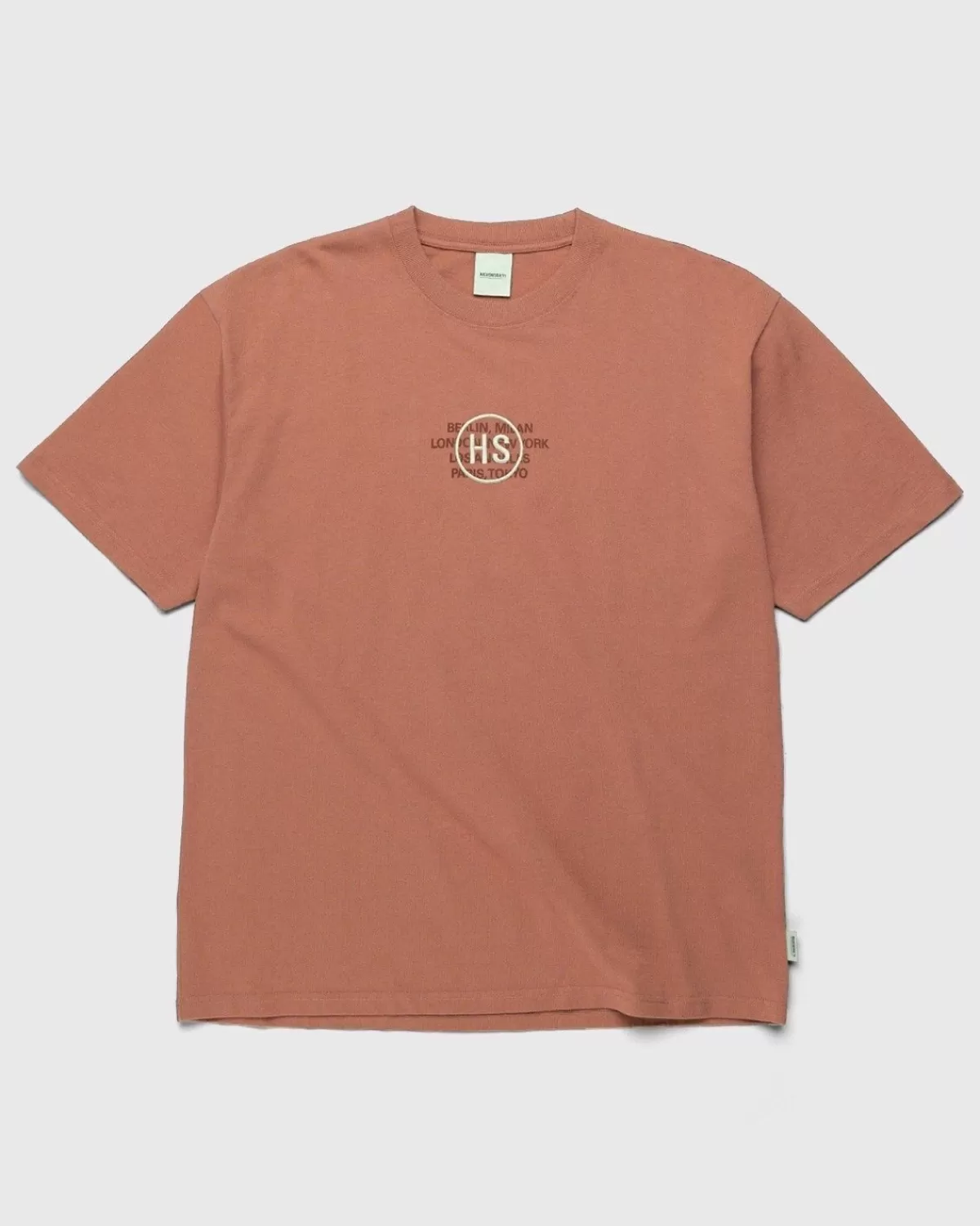 Männer Highsnobiety Logo T-Shirt Mauve