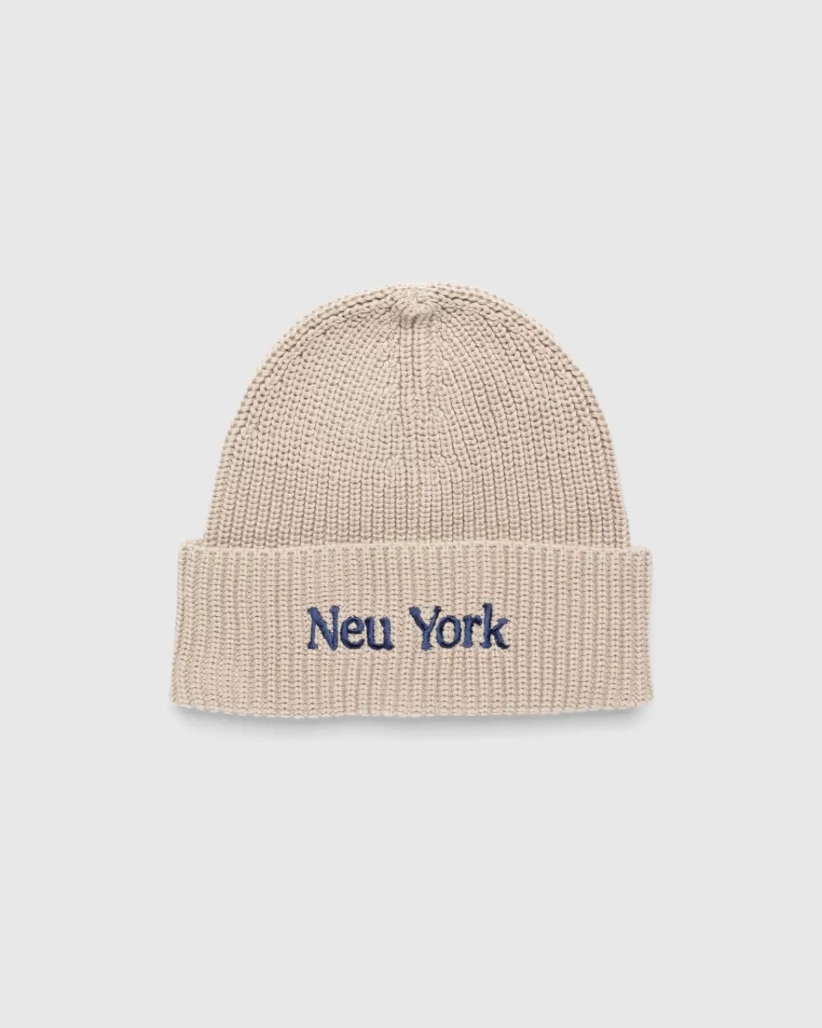 Männer Highsnobiety Neu York Beanie Beige