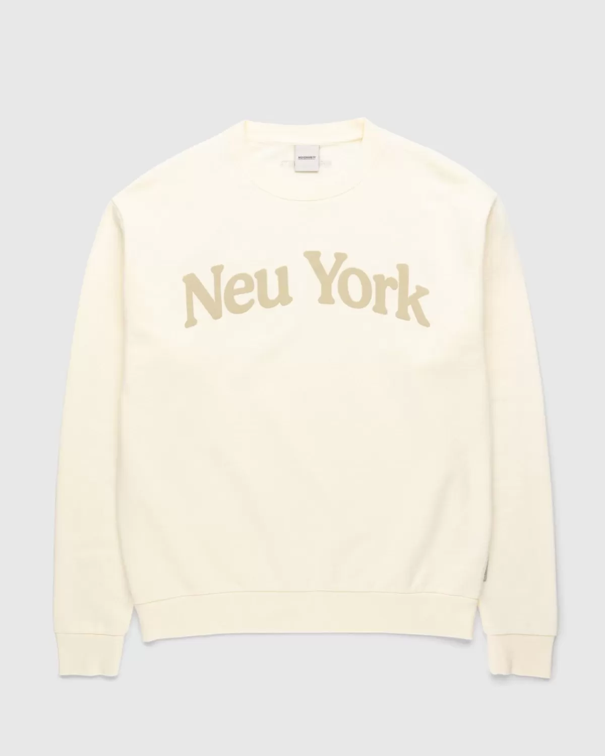 Neu York Crewneck Eggshell>Highsnobiety Best