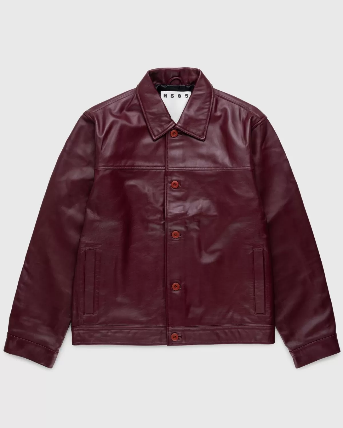 Neu York Lederjacke Burgund>Highsnobiety Cheap