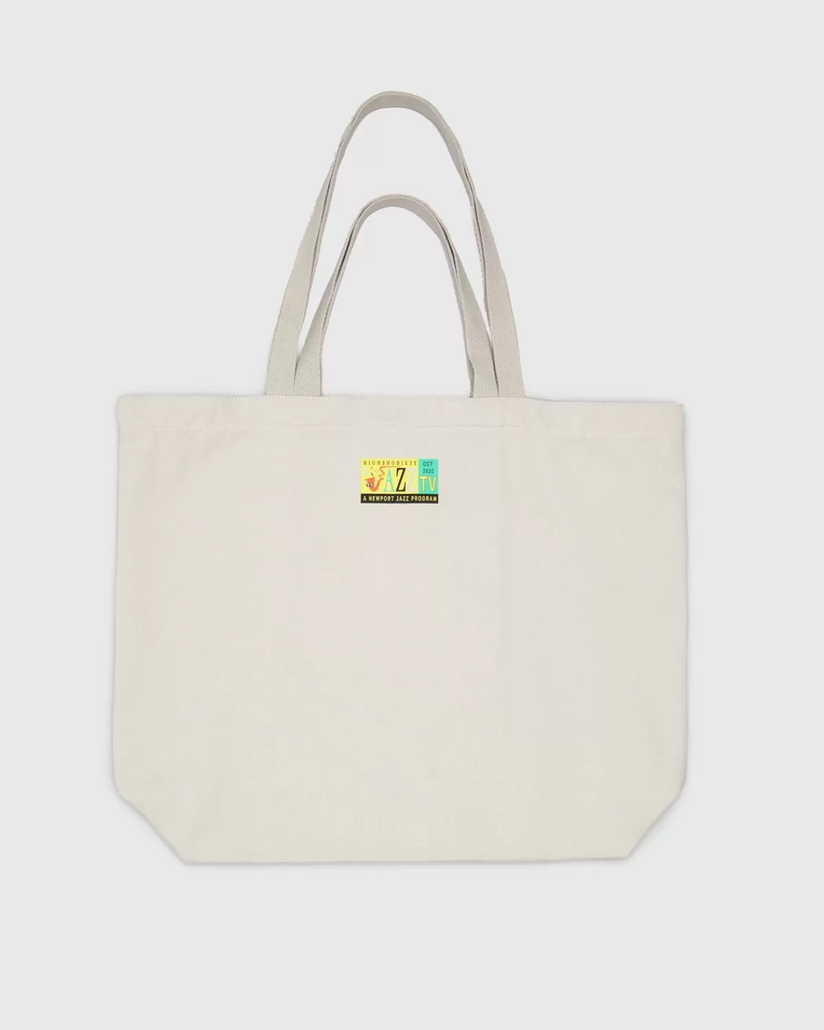 Männer Highsnobiety Newport Jazz Logo Tote Beige