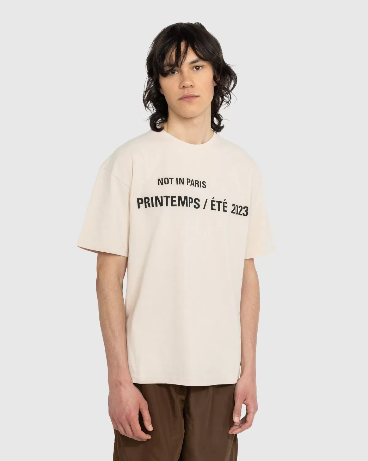 Männer Highsnobiety Not In Paris 5 T-Shirt Eggshell