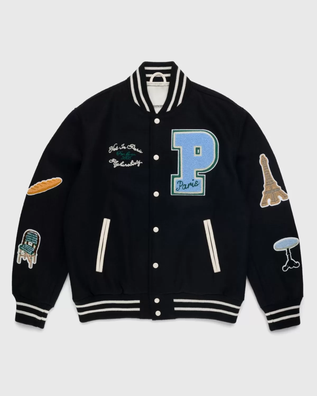 Not In Paris 5 Varsity Jacket>Highsnobiety Discount