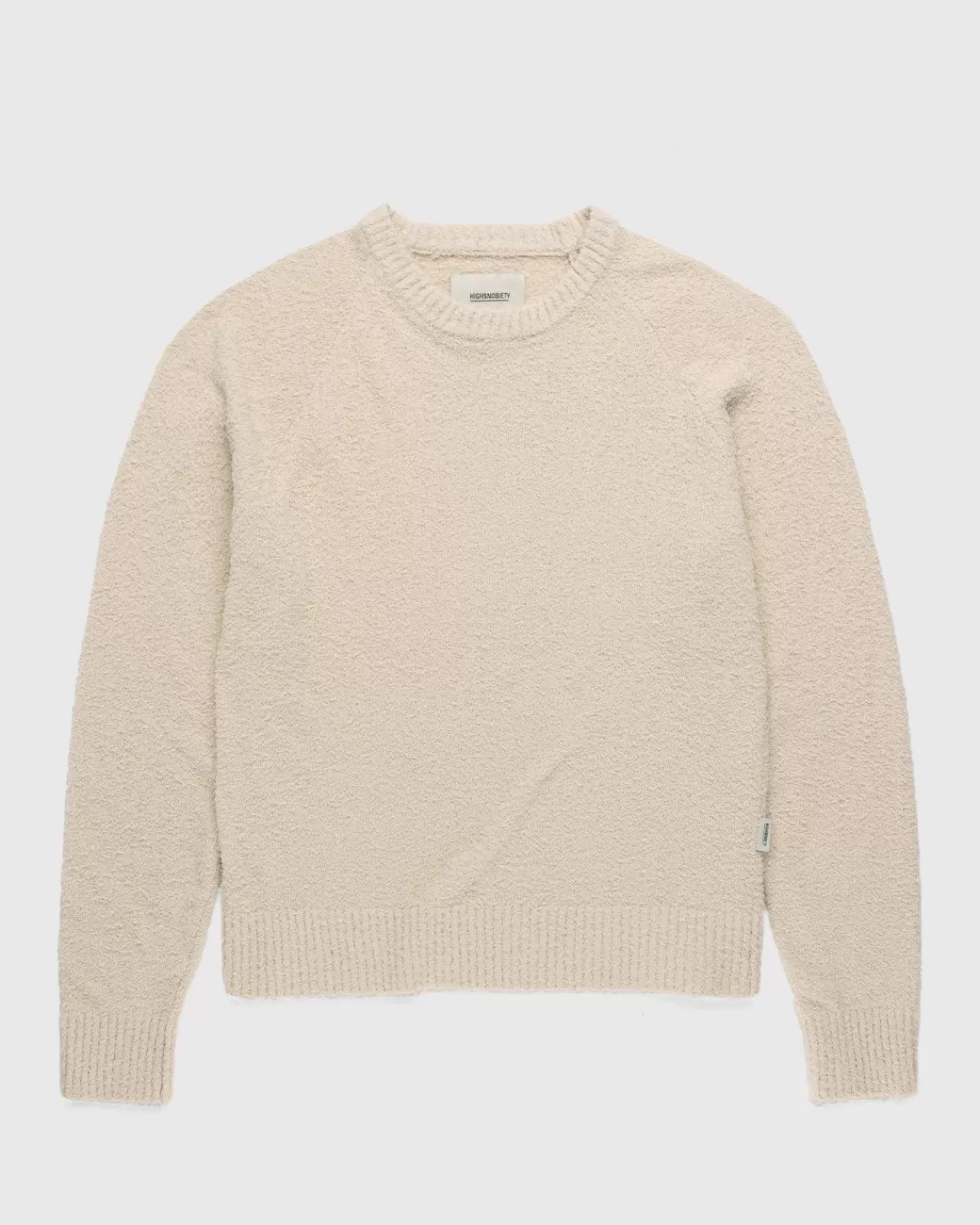 Raglan-Pullover Mit Rundhalsausschnitt Beige>Highsnobiety Outlet