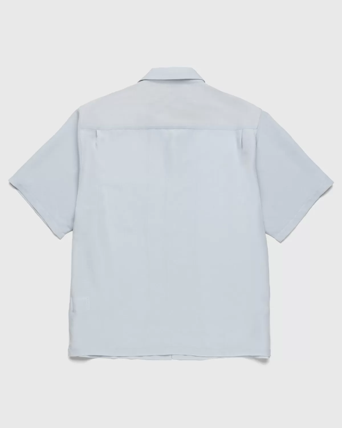 Rayon-Kurzarmhemd Sky Blue Cream>Highsnobiety Clearance