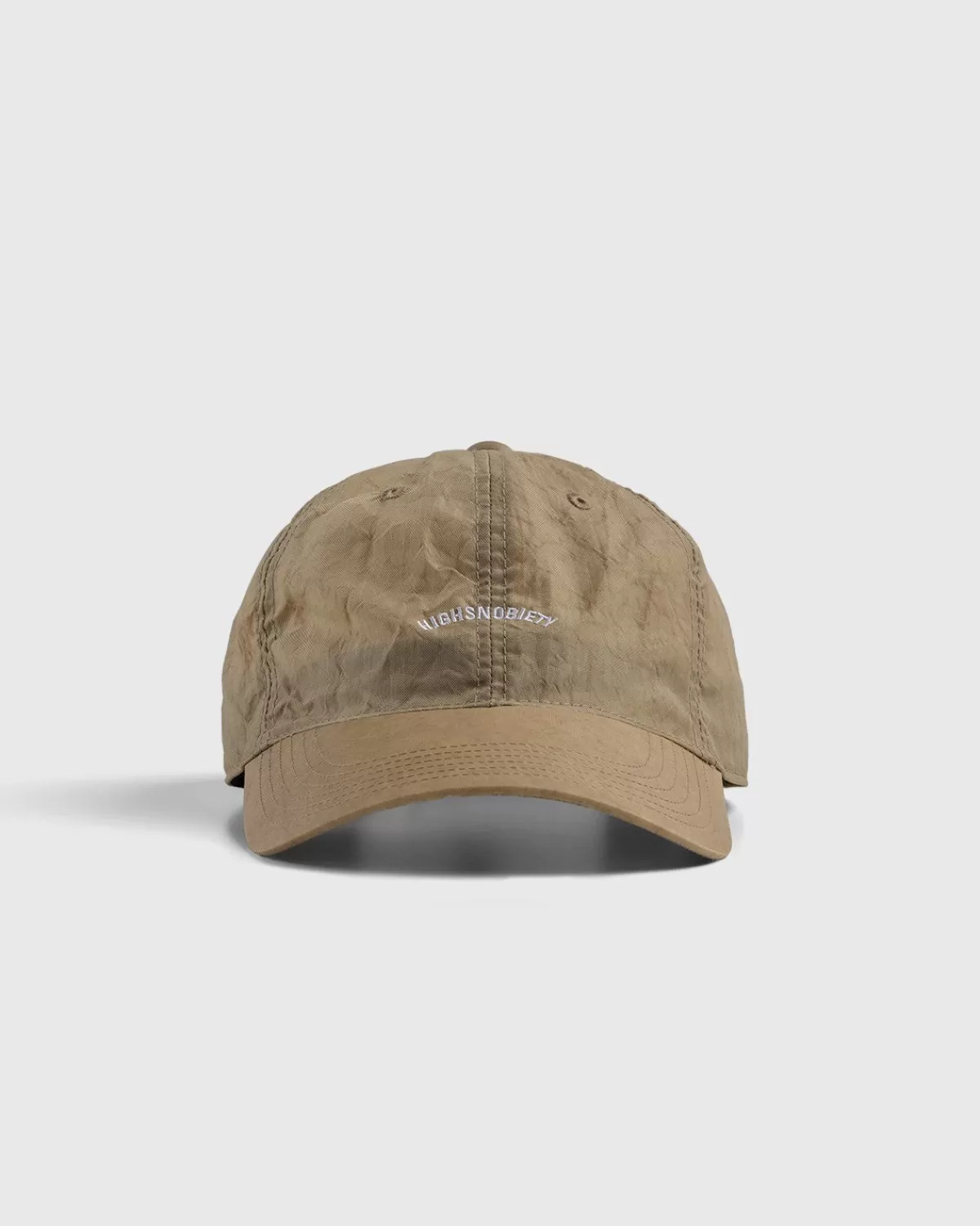 Männer Highsnobiety Stonewashed Nylon Ball Cap Sand