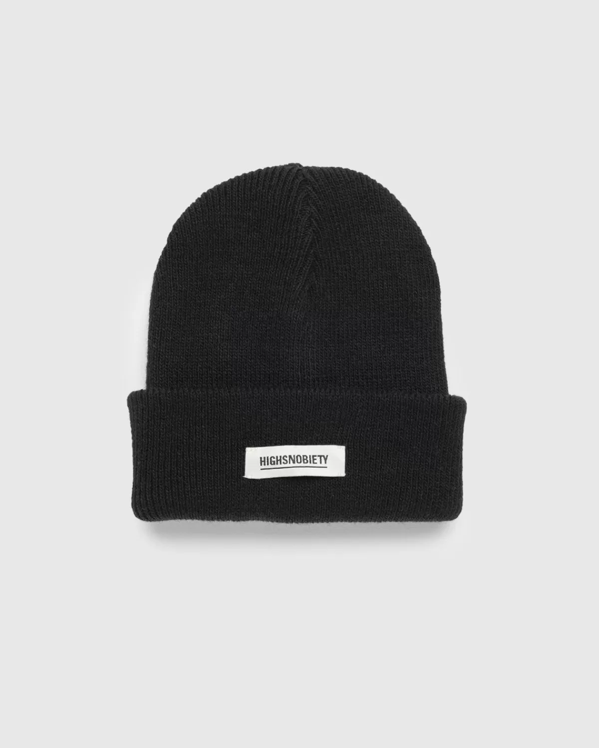 Männer Highsnobiety Watch Logo Staples Beanie Schwarz