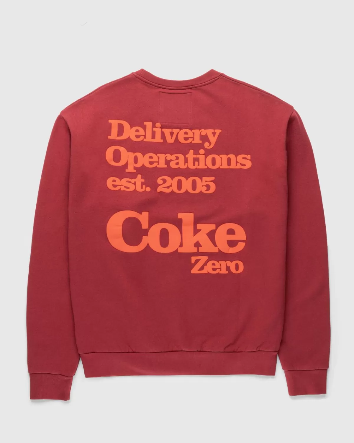 X Coca-Cola Zero Sugar Crewneck Burgundy>Highsnobiety Hot