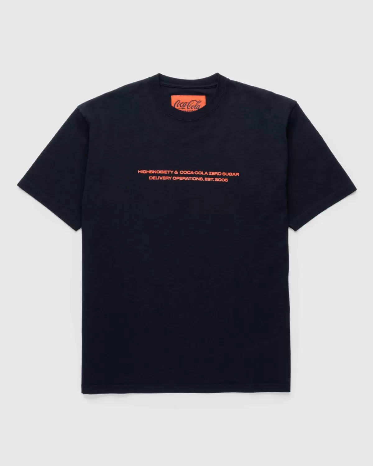 Männer Highsnobiety X Coca-Cola Zero Sugar Kurzarm-T-Shirt Schwarz