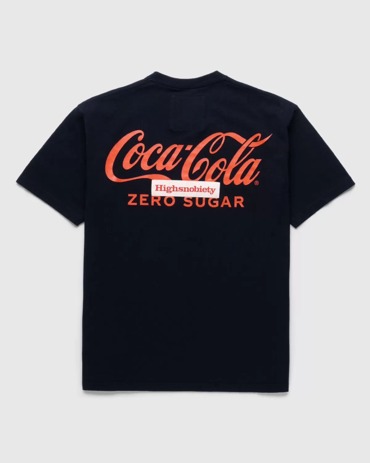 Männer Highsnobiety X Coca-Cola Zero Sugar Kurzarm-T-Shirt Schwarz