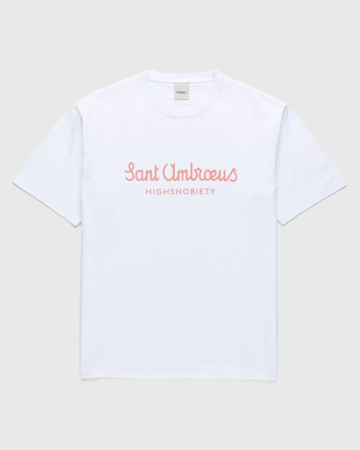 Männer Highsnobiety X Sant Ambroeus T-Shirt Weis