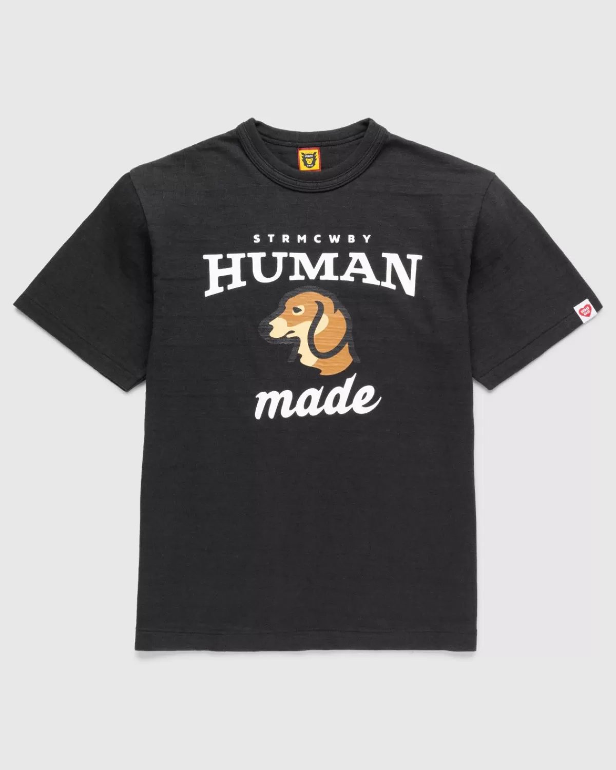 Männer Human Made Dachs T-Shirt Schwarz