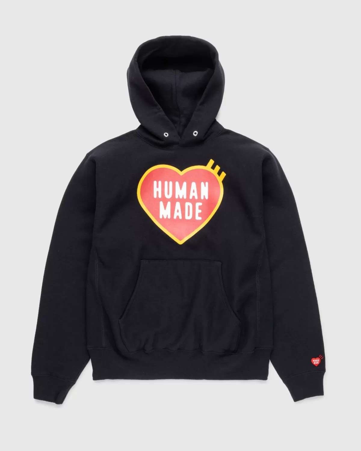 Herz-Logo-Hoodie Schwarz>Human Made Discount