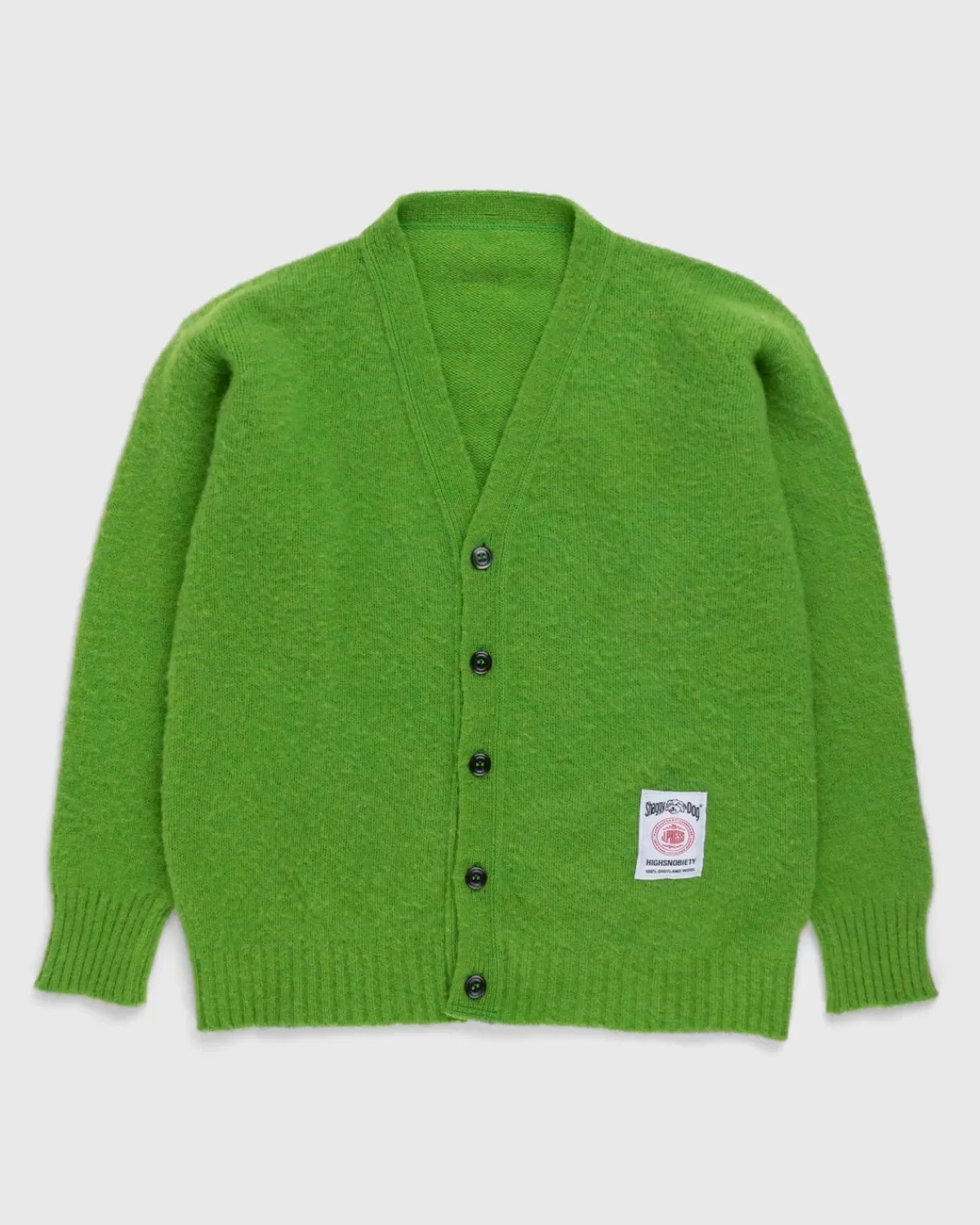 X Highsnobiety Shaggy Dog Cardigan Green>J. Press Fashion