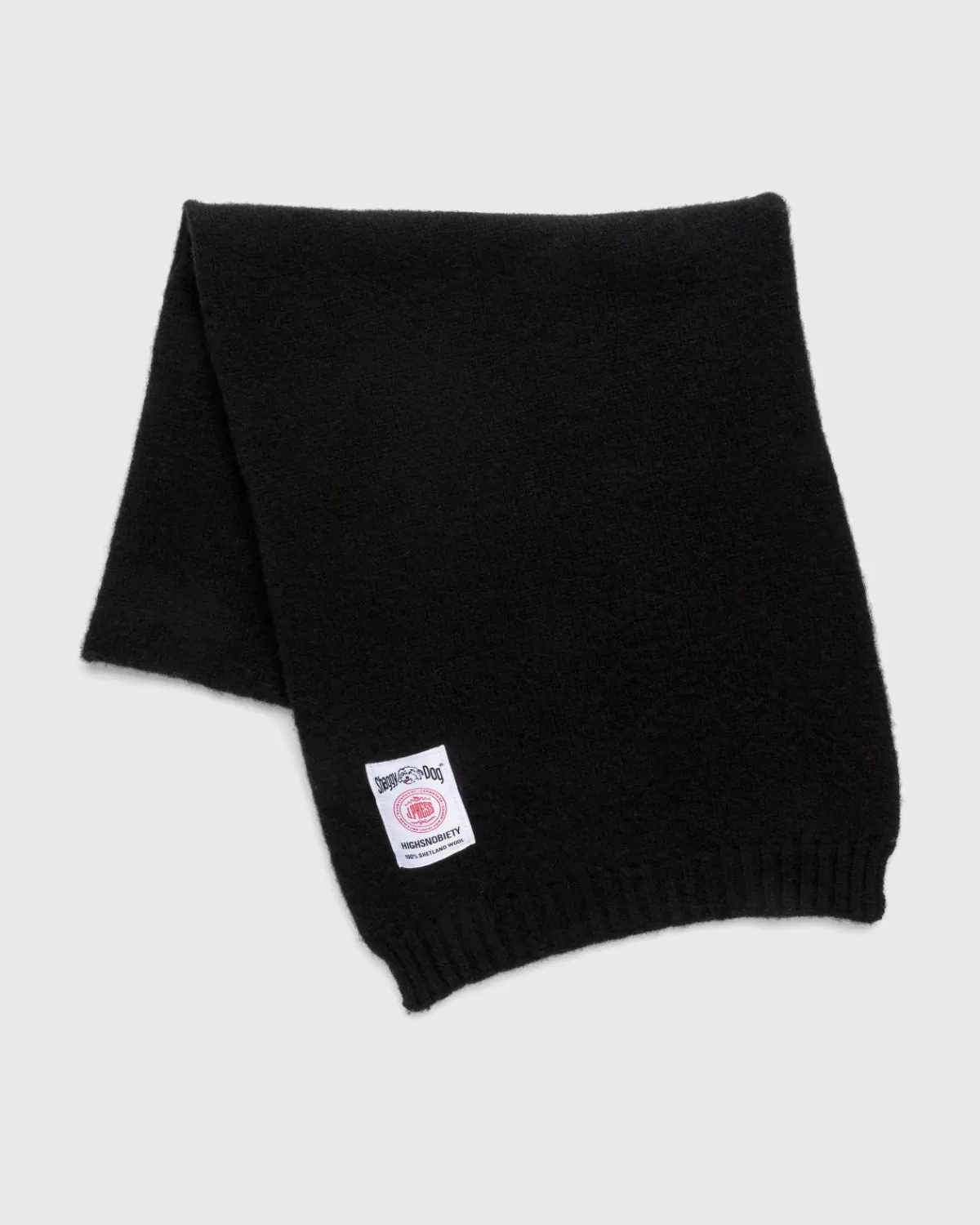 Männer J. Press X Highsnobiety Shaggy Dog Scarf Schwarz