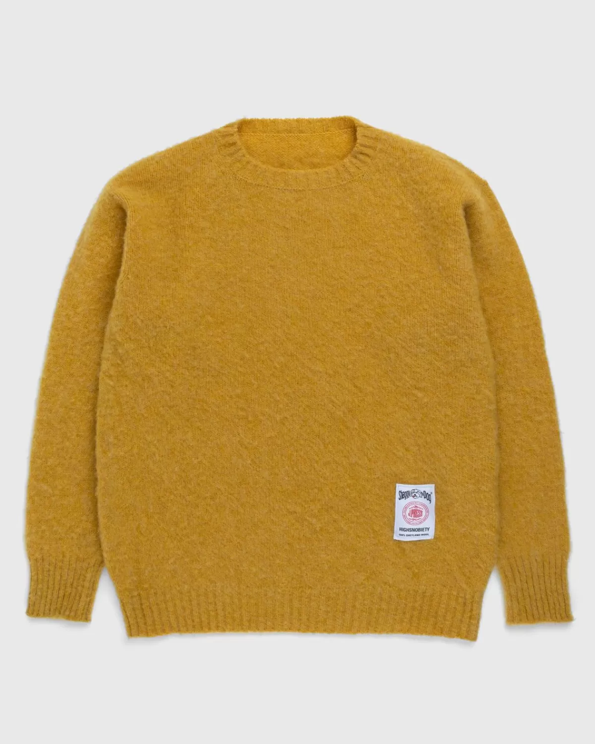 X Highsnobiety Shaggy Dog Solid Sweater Gelb>J. Press Outlet