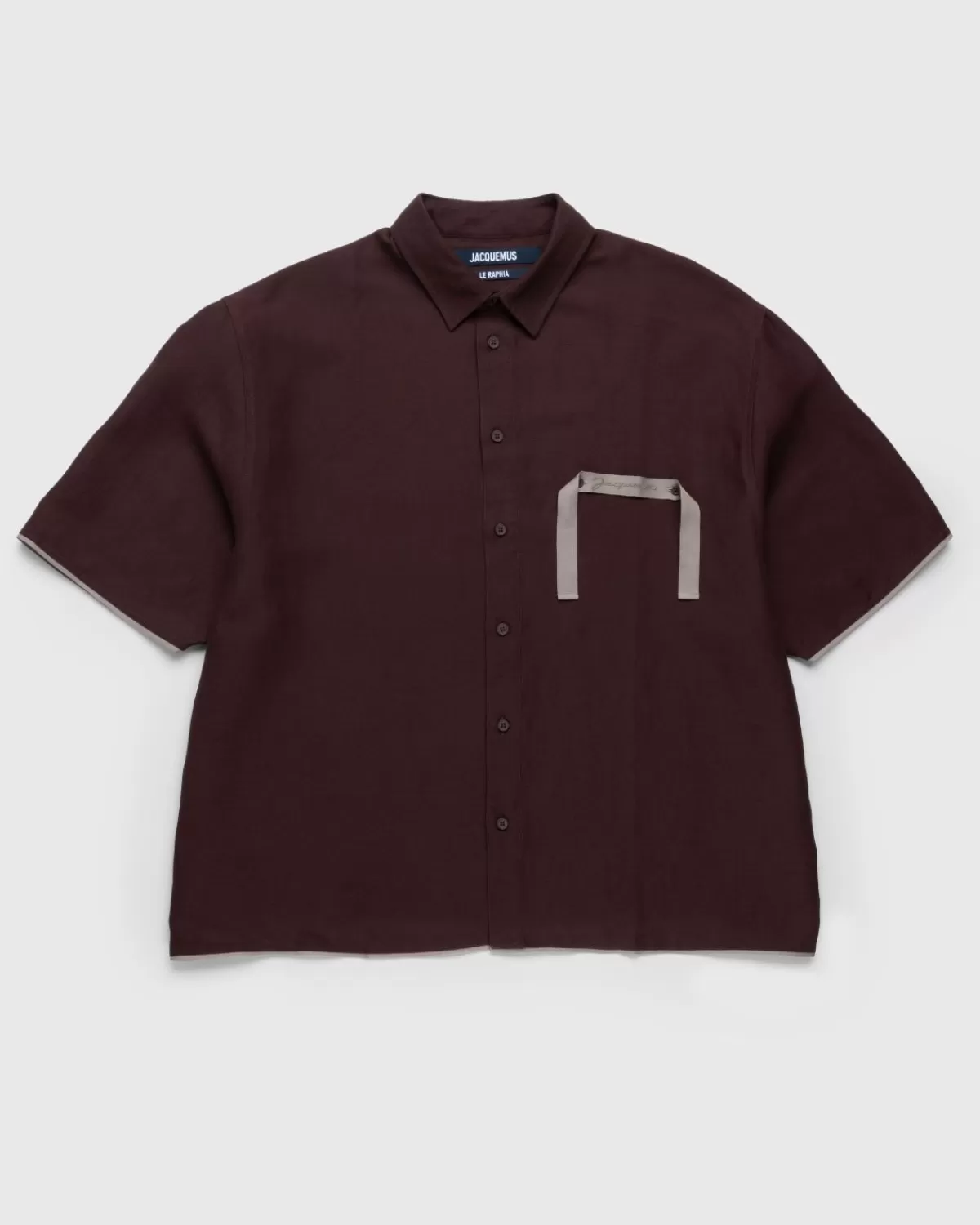 La Chemise Cabri Brown>JACQUEMUS Outlet