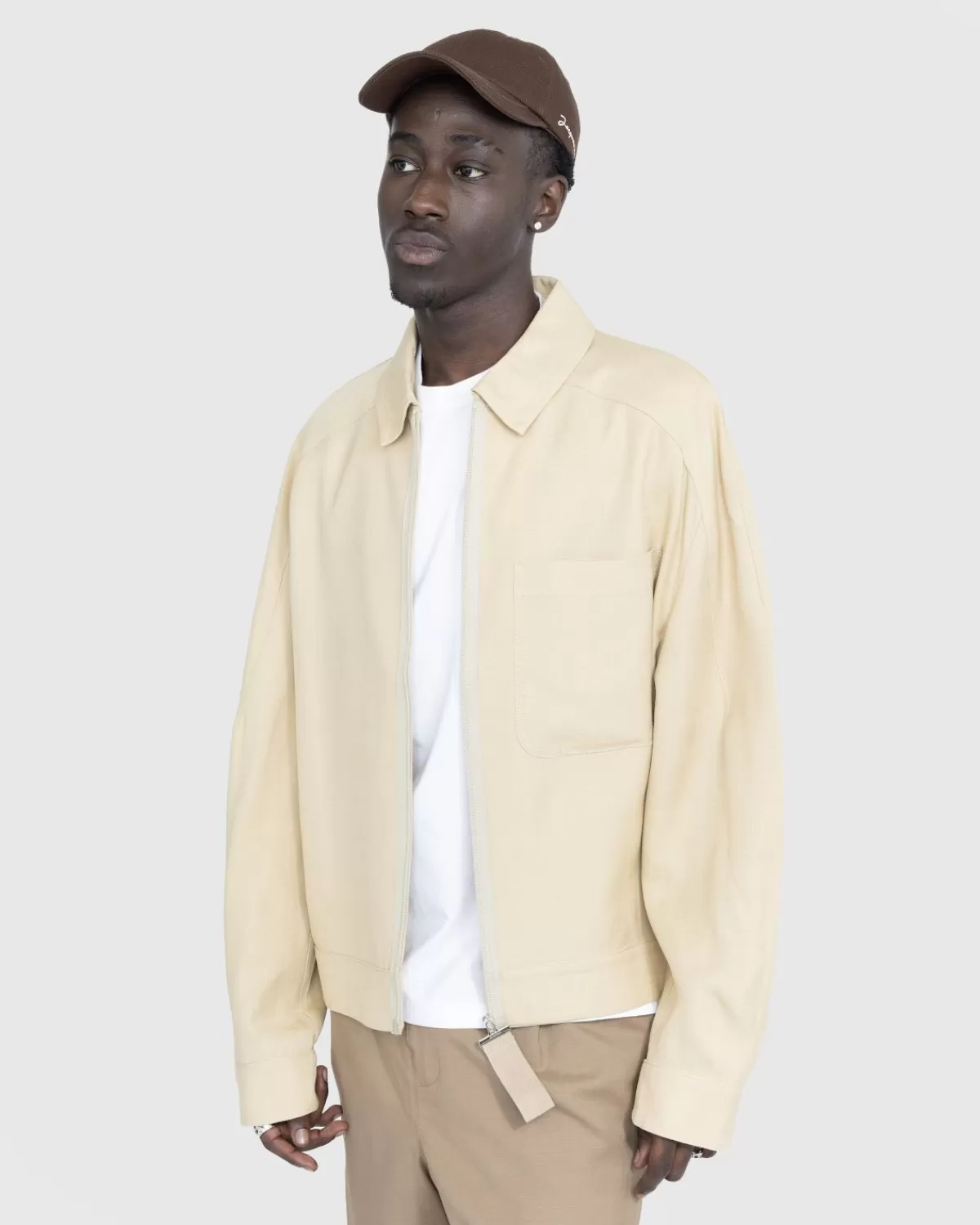 Le Blouson Linu Beige>JACQUEMUS Hot