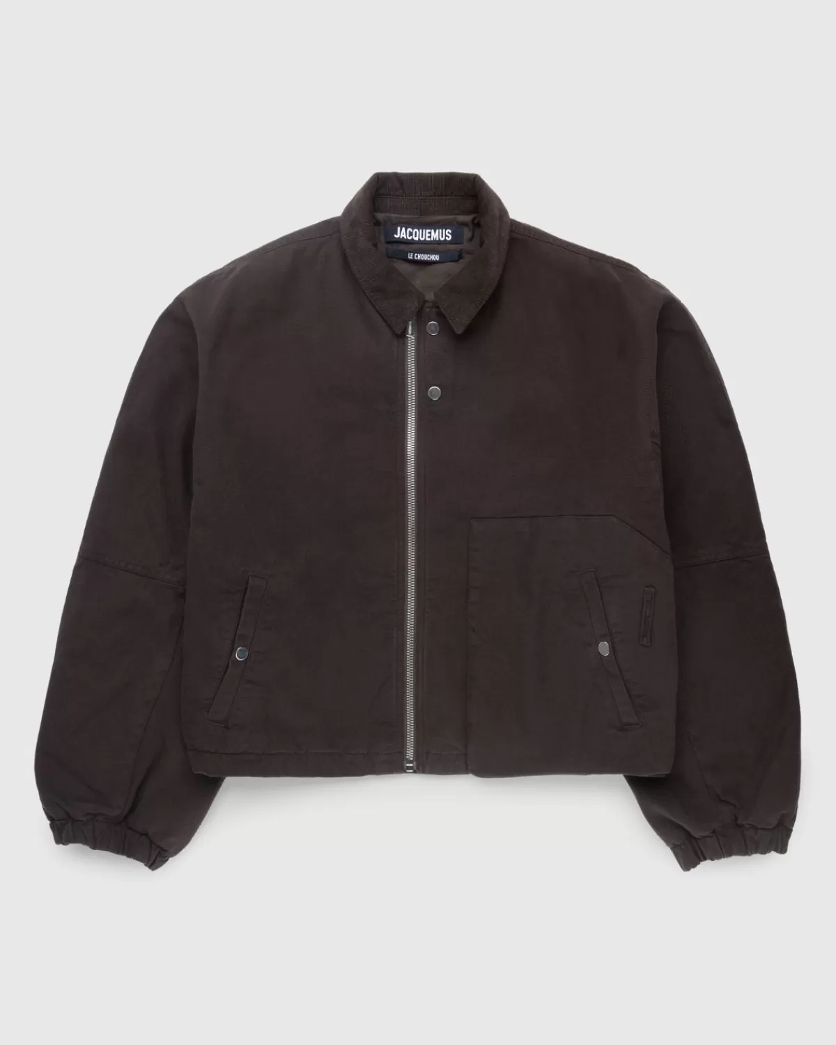 Le Blouson Trivela Dunkelbraun>JACQUEMUS Shop