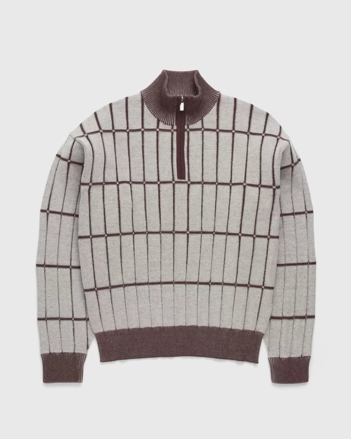 Le Pull Malha Beige>JACQUEMUS Online