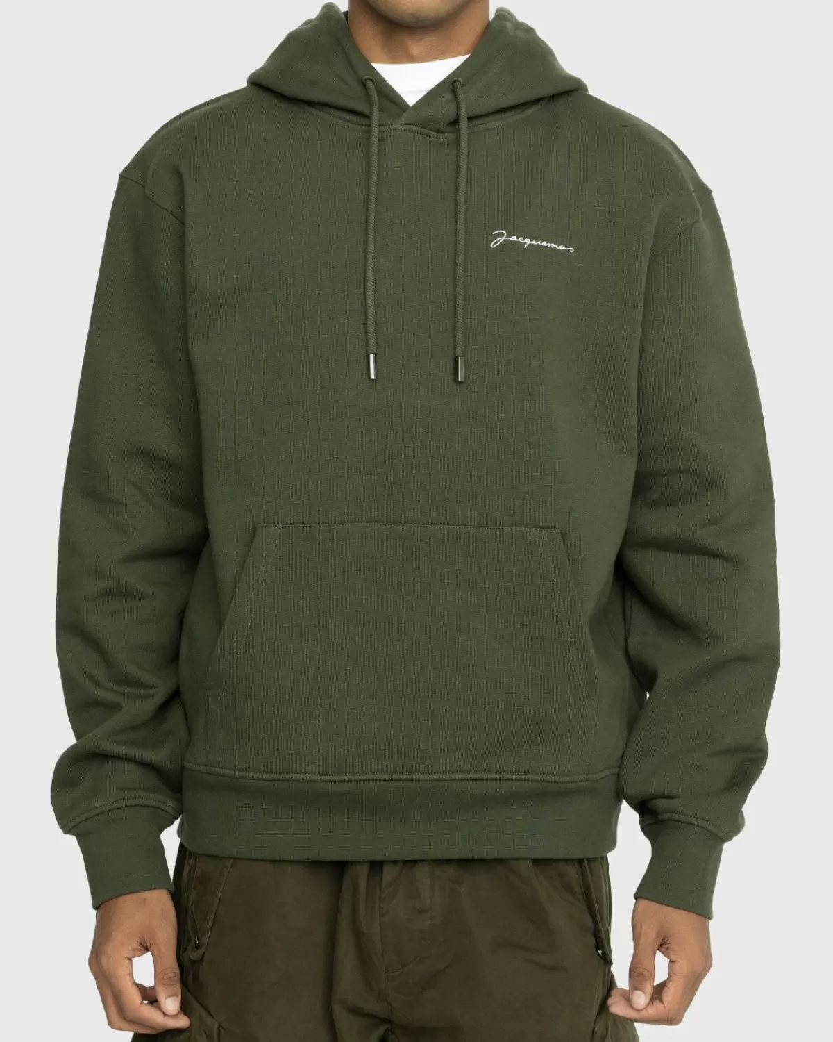 Männer JACQUEMUS Le Sweatshirt Brode Khaki