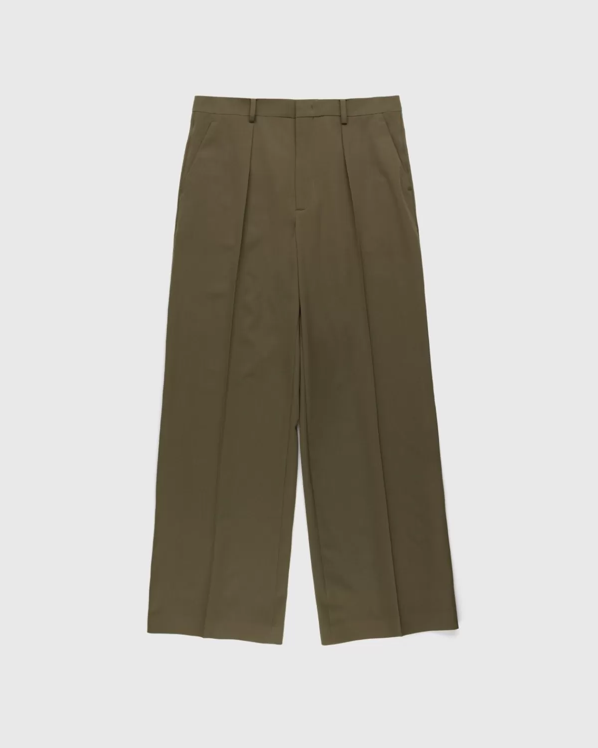 Klassische Gewebte Hose Khaki>Jean Paul Gaultier New