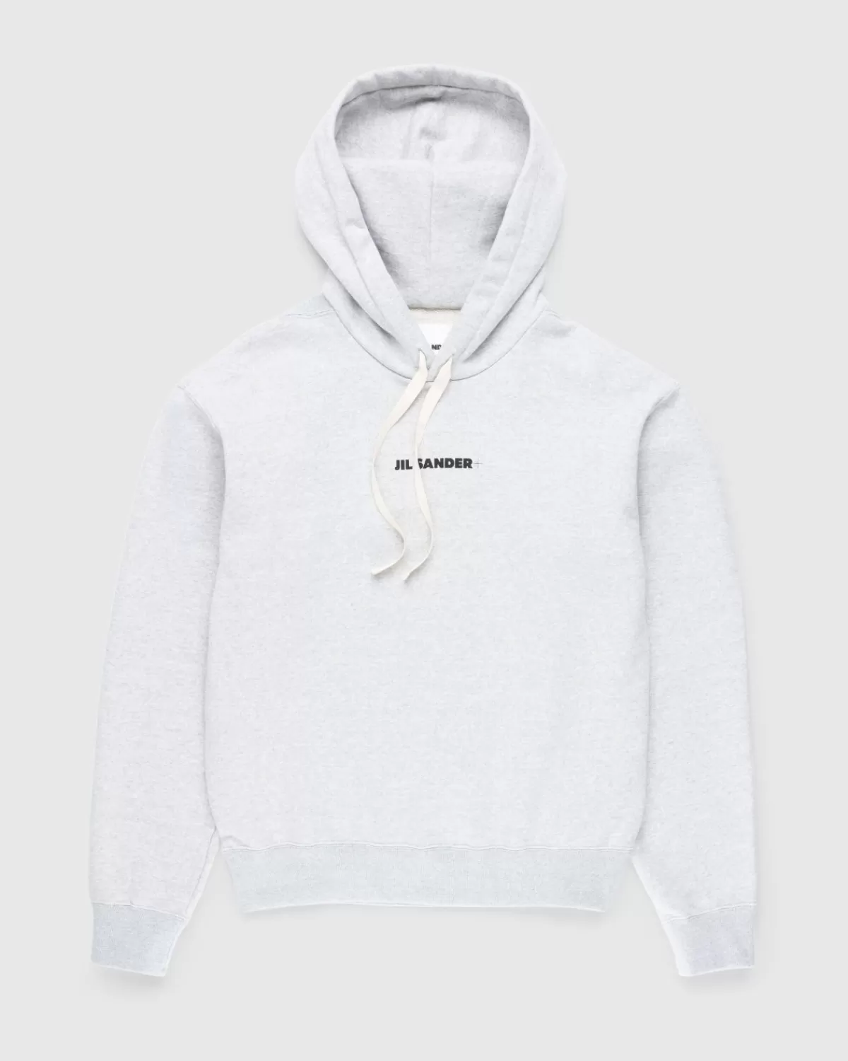 Männer Jil Sander Logo-Hoodie Grau