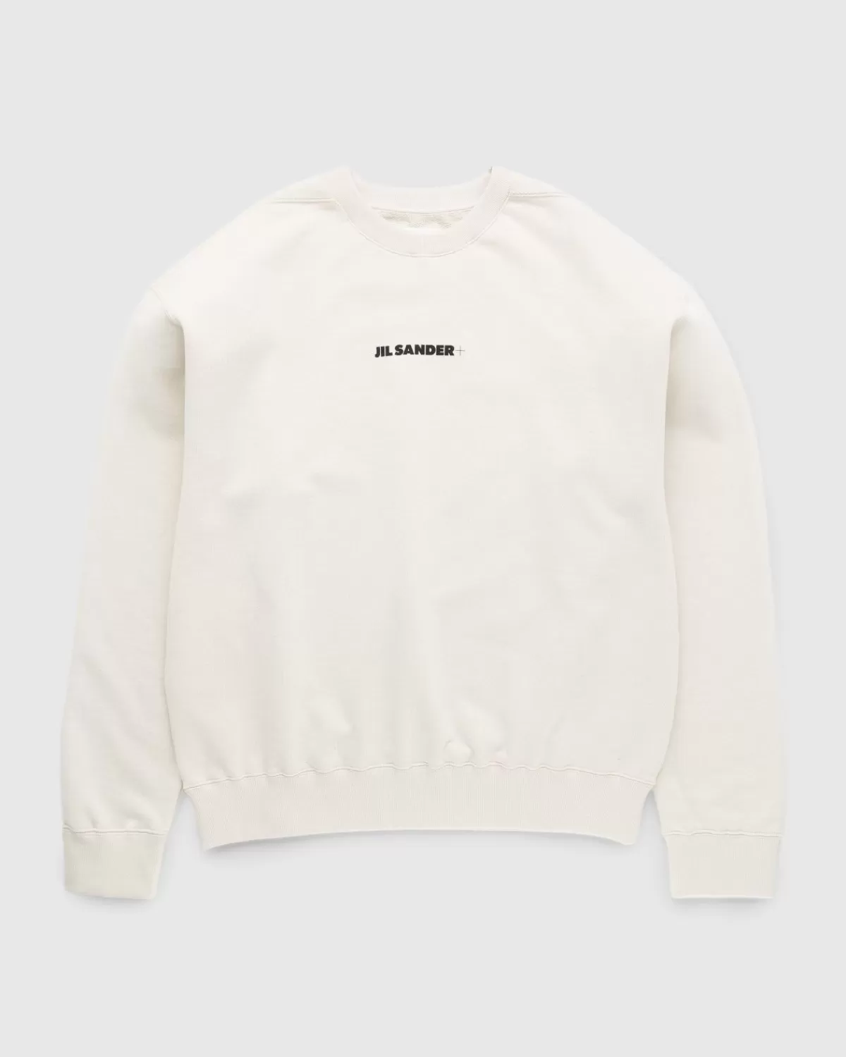 Männer Jil Sander Logo-Sweatshirt Beige