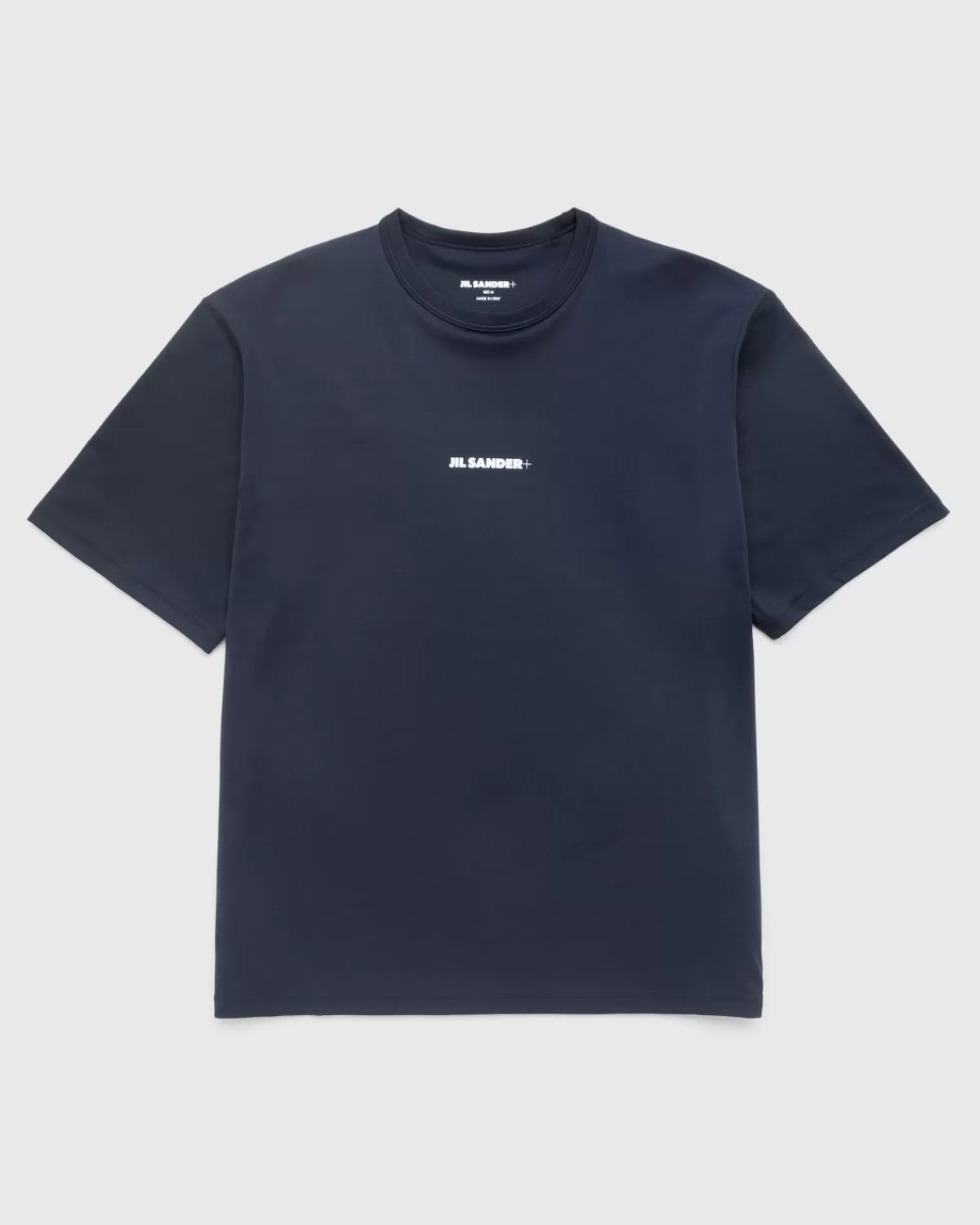 Männer Jil Sander Logo-T-Shirt Schwarz