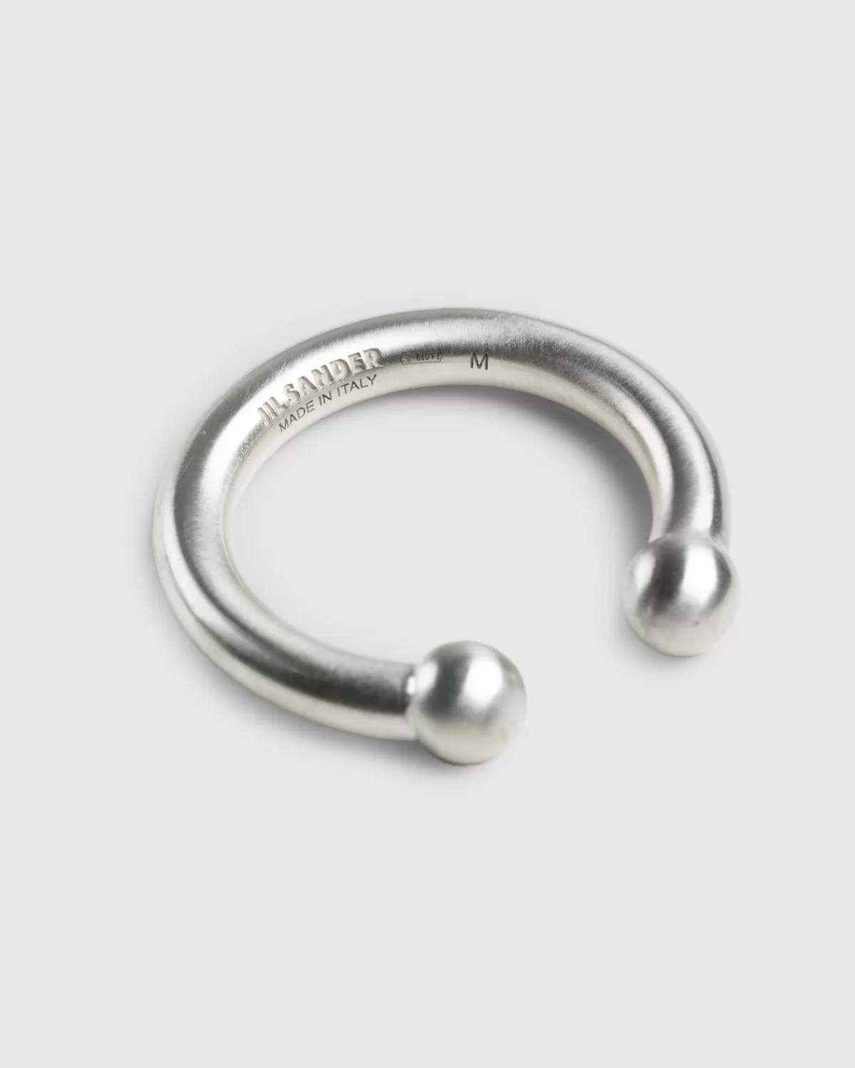 Männer Jil Sander Offener Ring Silber