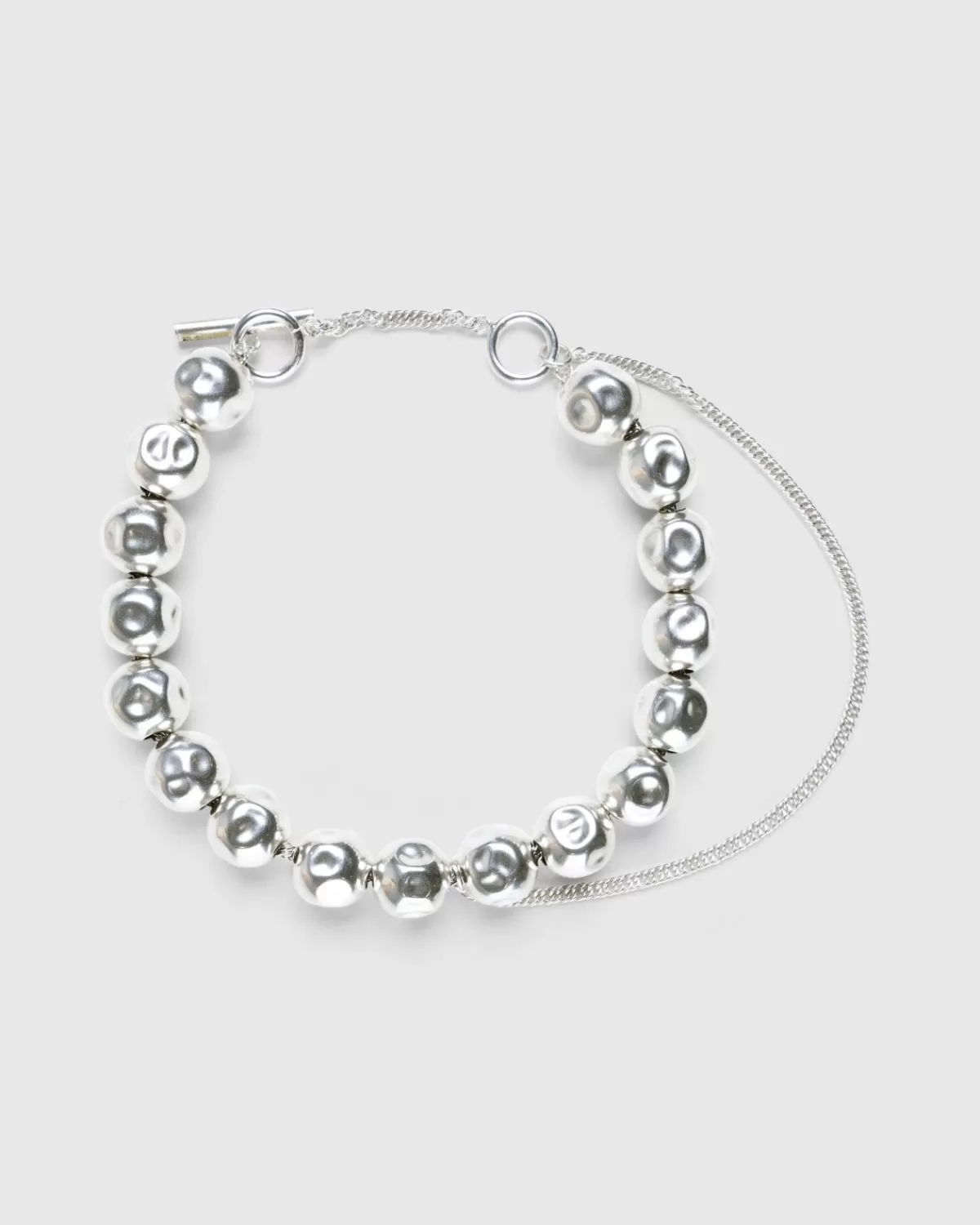 Männer Jil Sander Sweet Connection Armband Silber