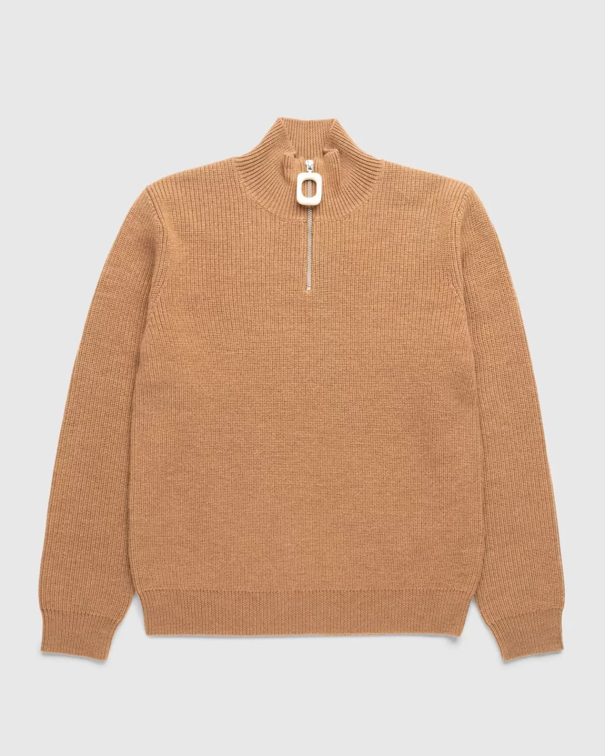 Jw Anderson Strickpullover Mit Viertelreisverschluss Praline>J.W. Anderson Hot